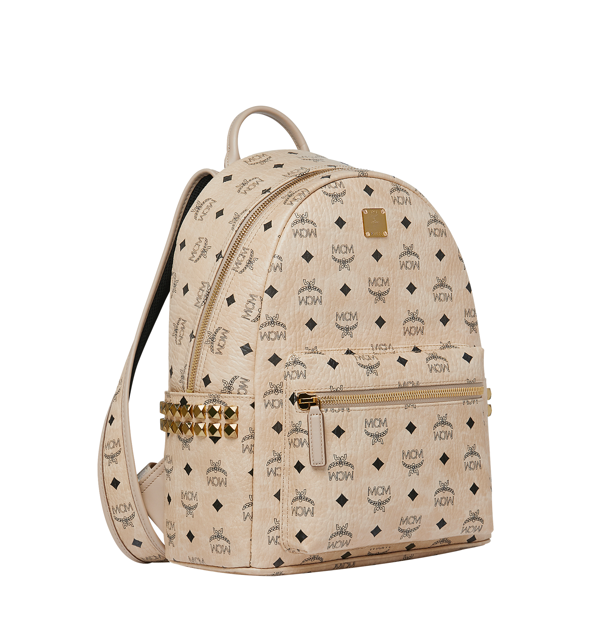 mcm mini backpack beige