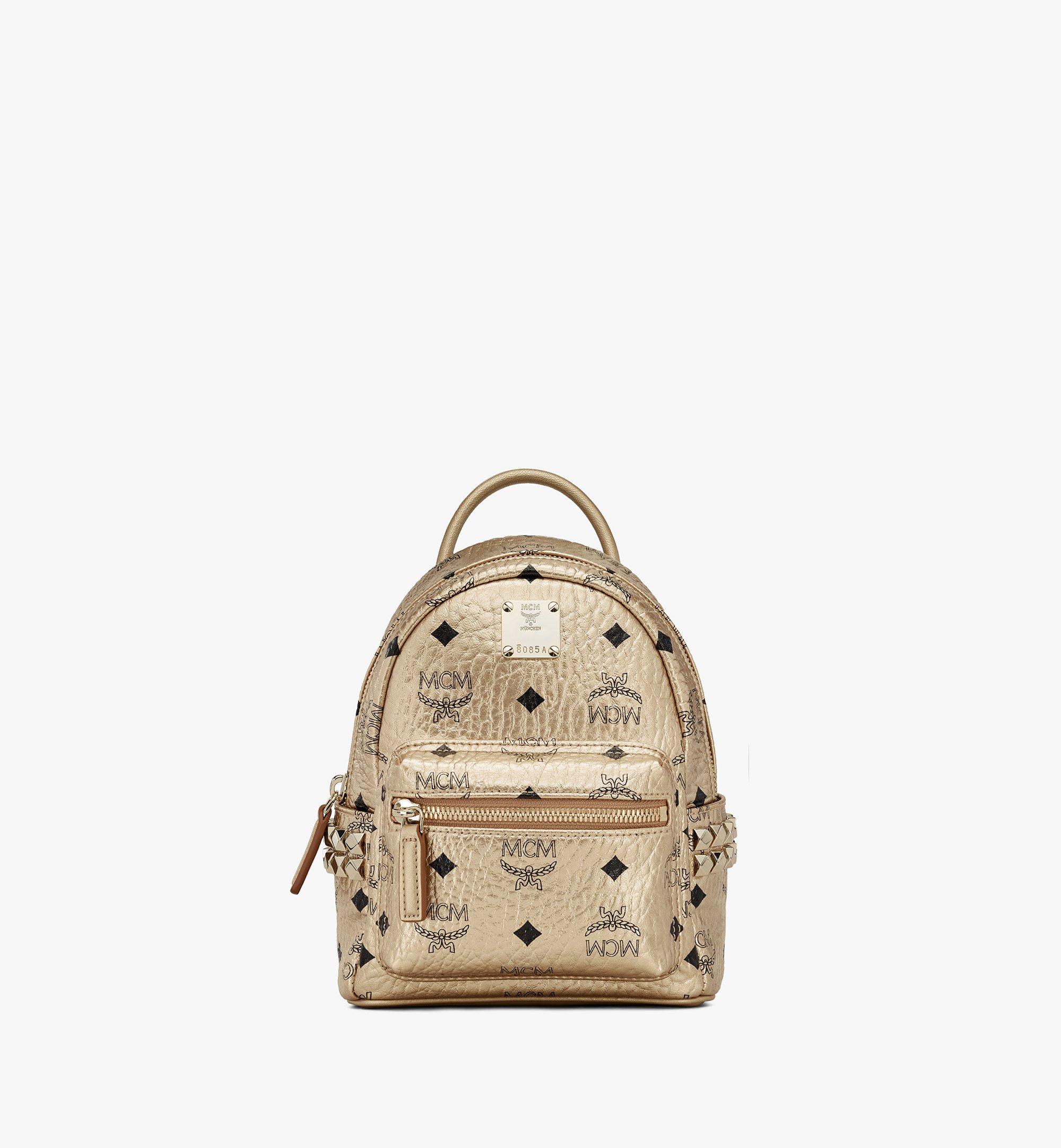 mcm bag gold