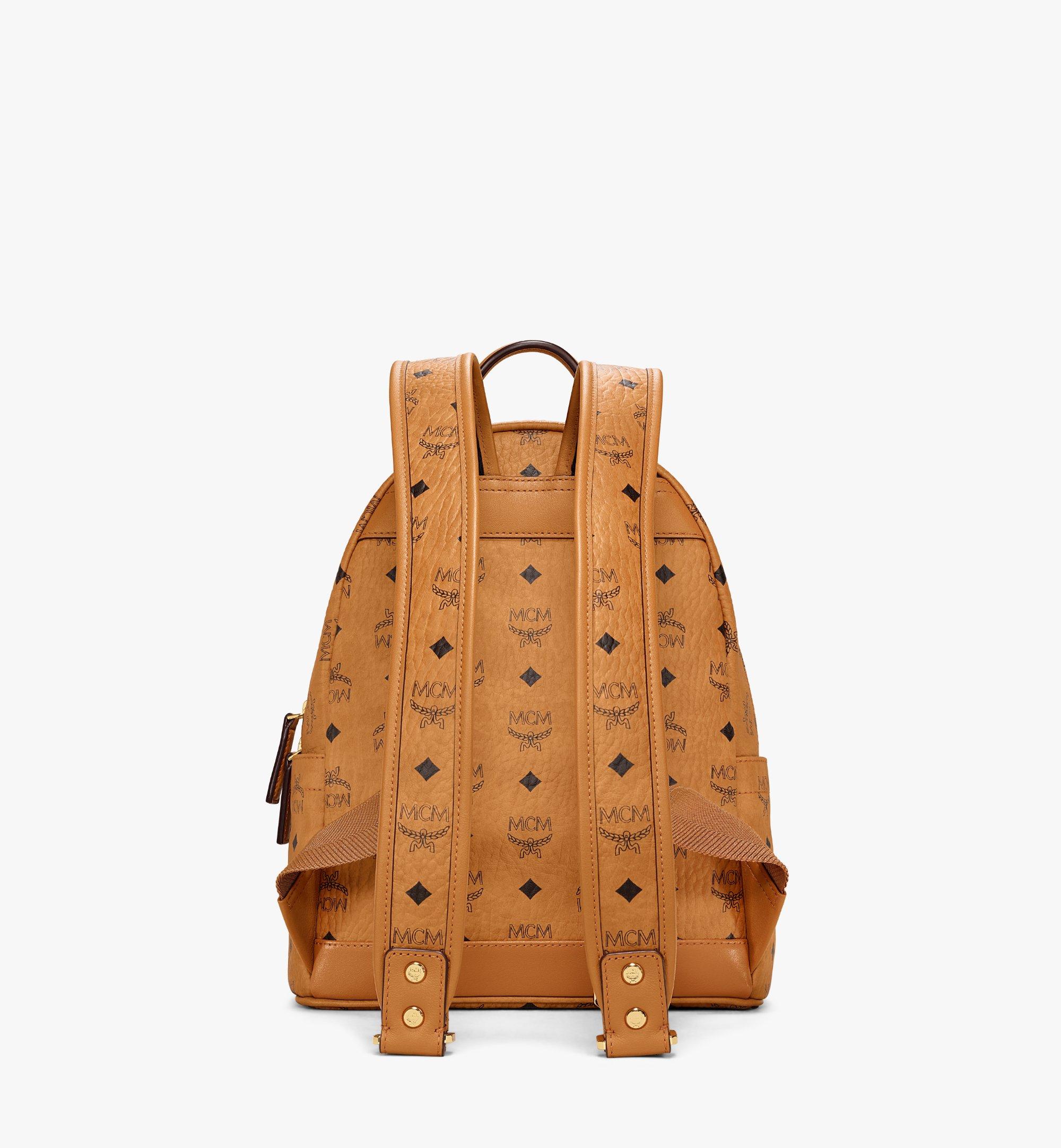 32 Cm 12 5 In Stark Backpack In Berlin Bear Visetos Cognac Mcm Th