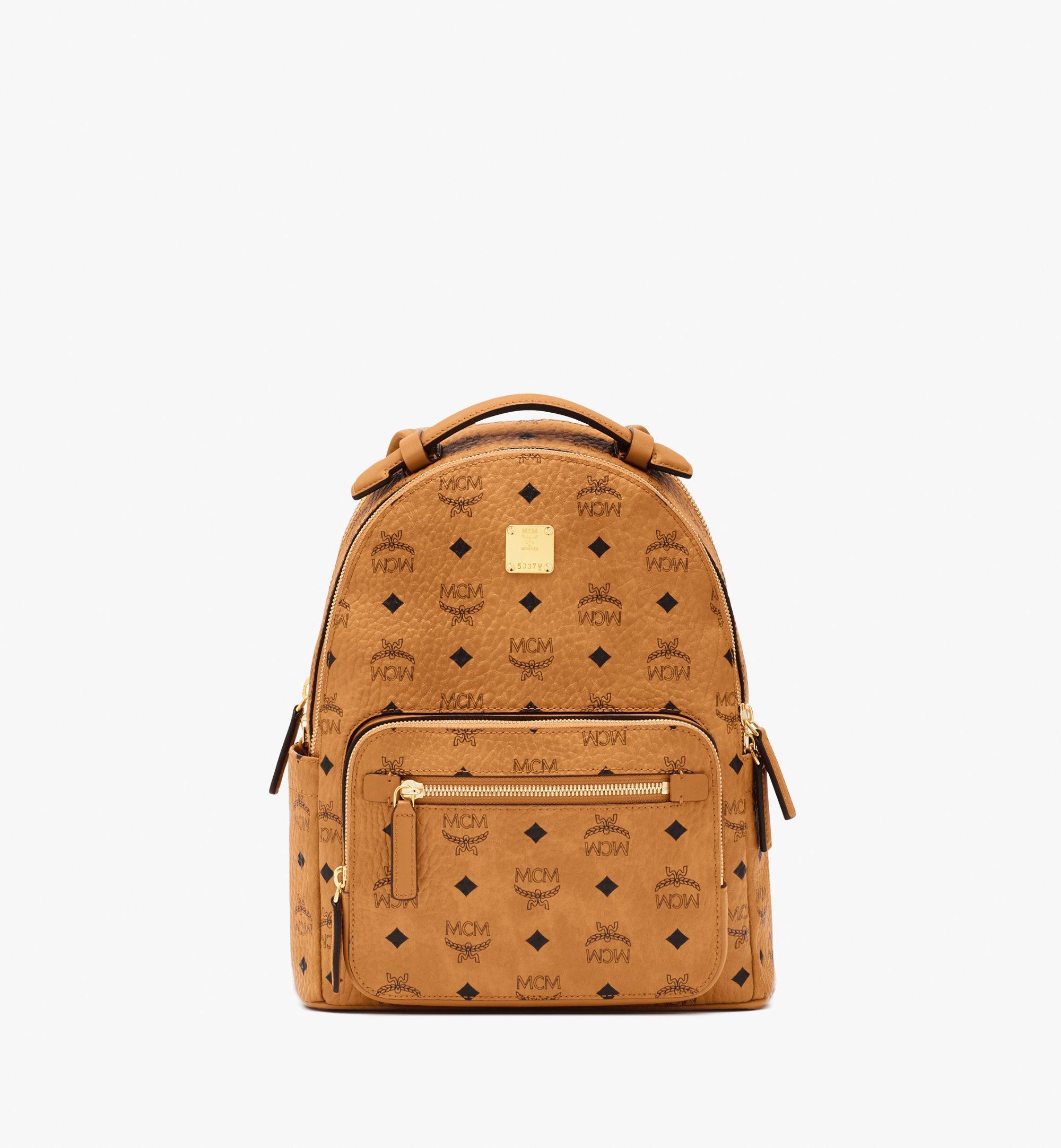 mcm bookbag black