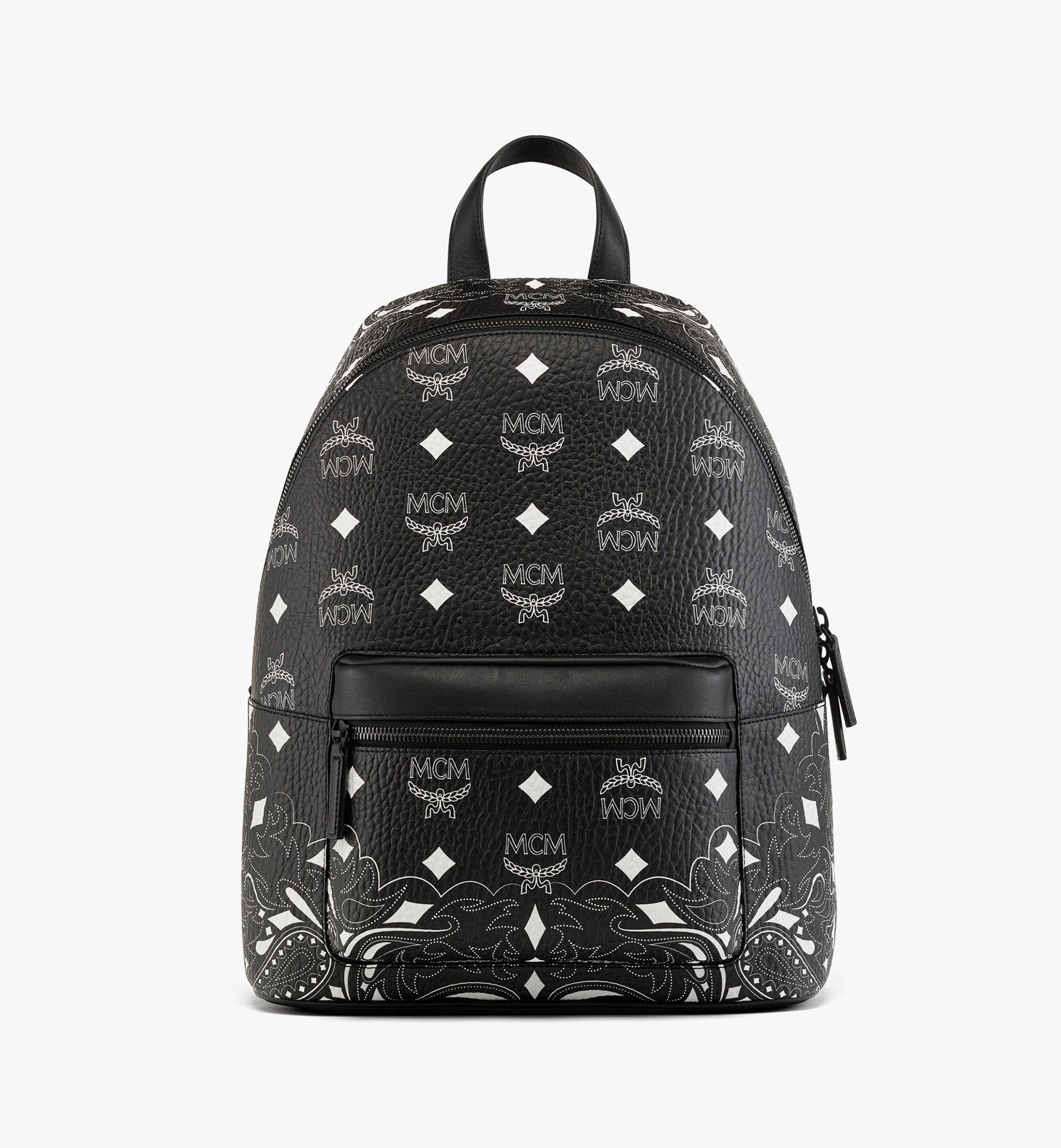 Black And White Outfit With MCM Backpack - Your Average Guy