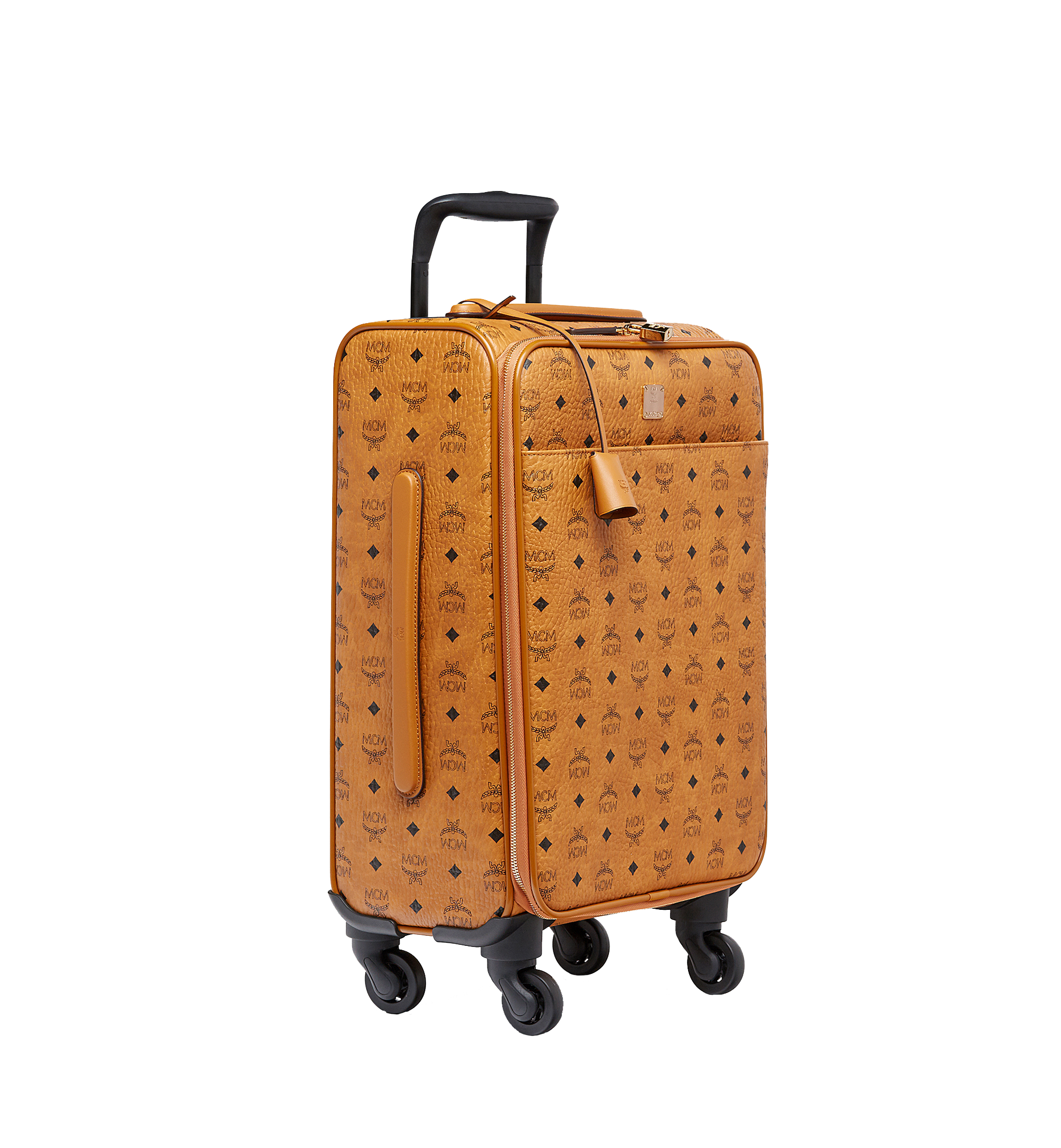 mcm rolling luggage