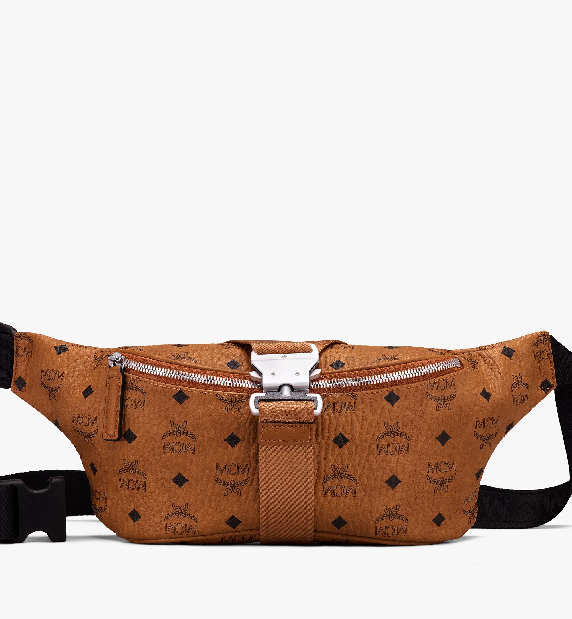 Medium Jemison Belt Bag in Visetos Cognac | MCM® AU