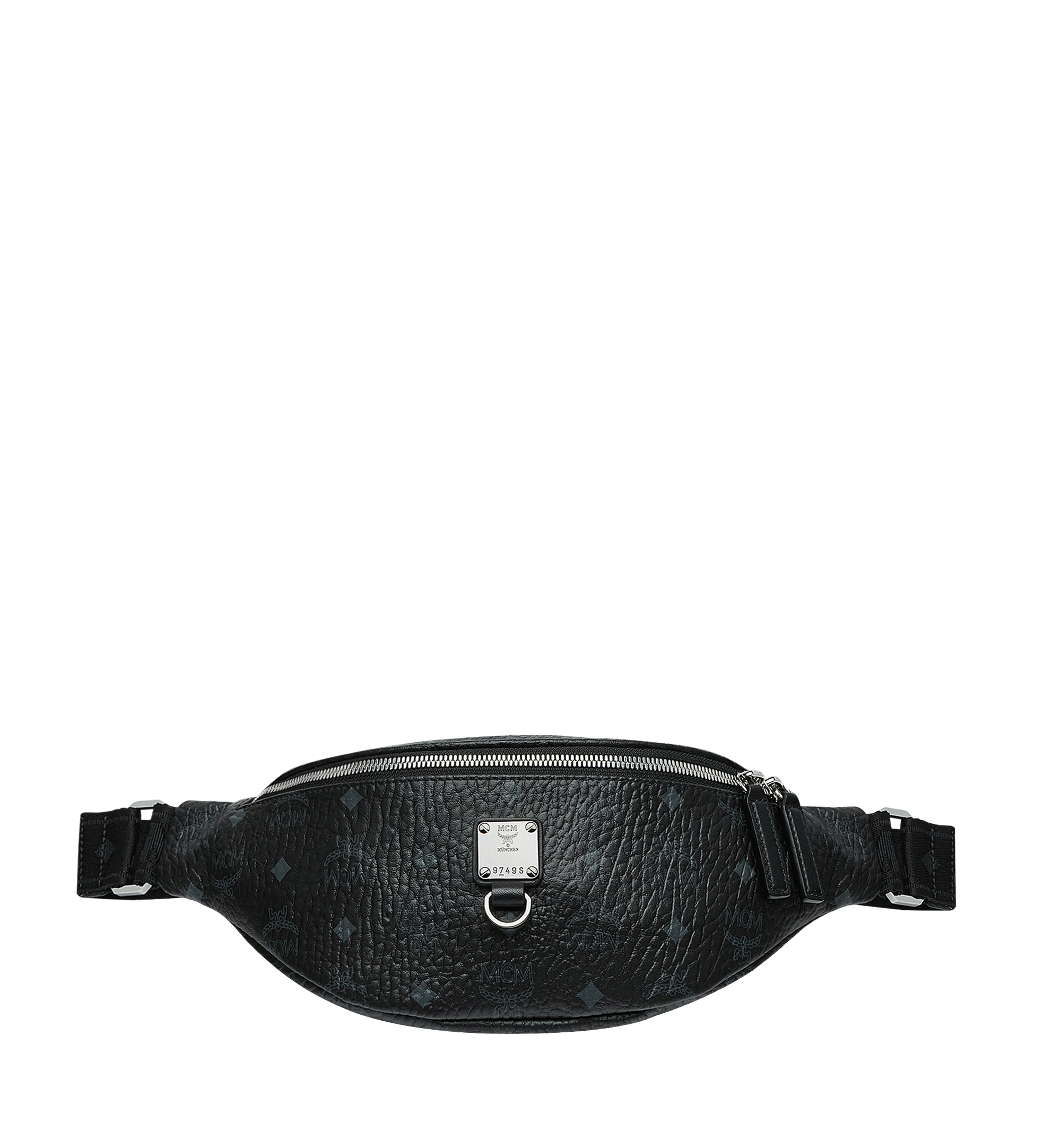 mcm waist bag black