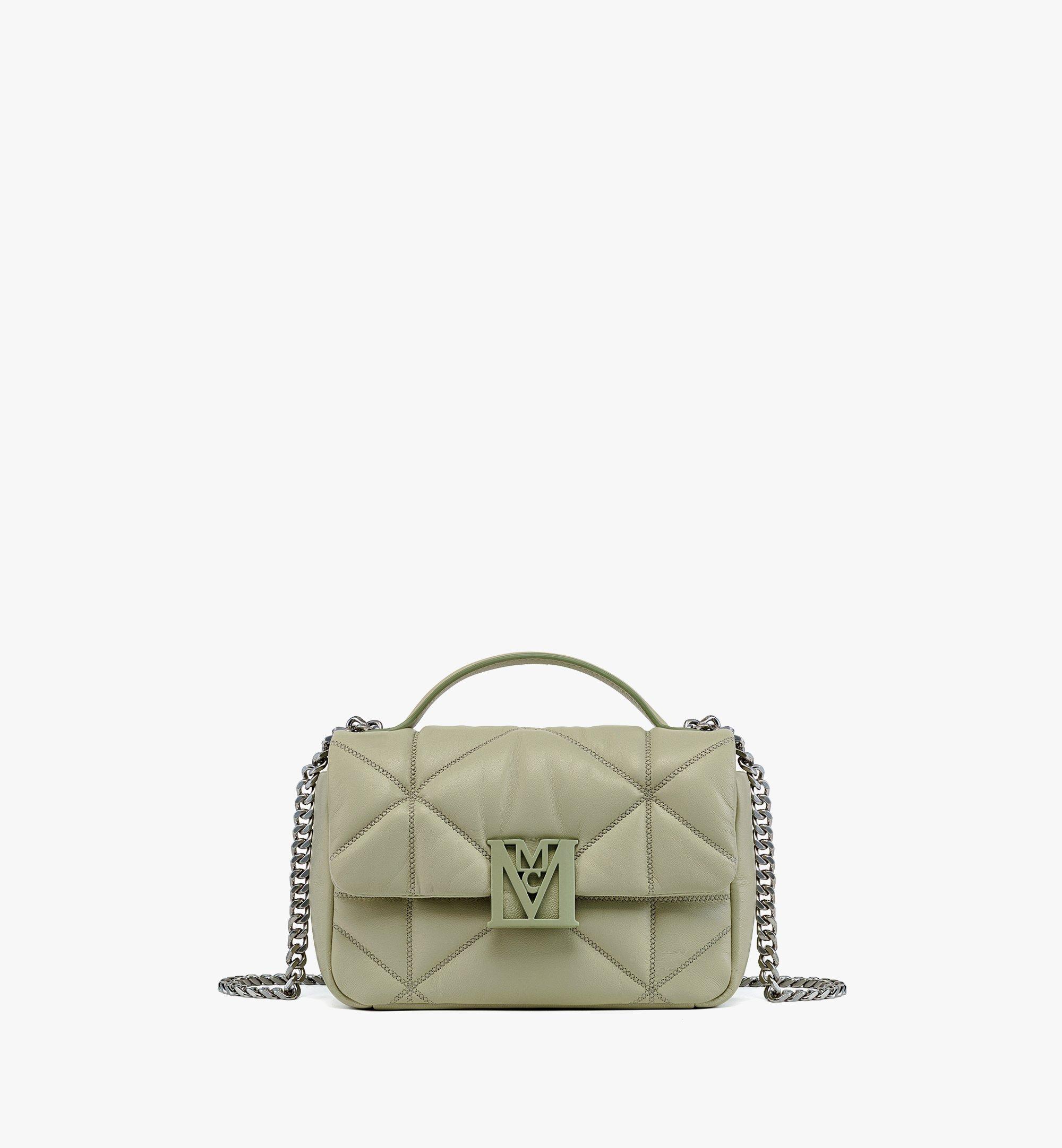 Travia Shoulder Bag in Cloud Quilted Leather