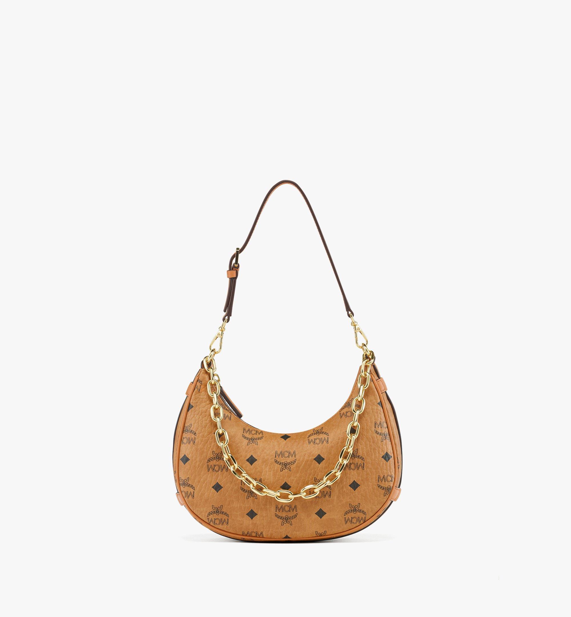 Sac hobo croissant Aren en Visetos