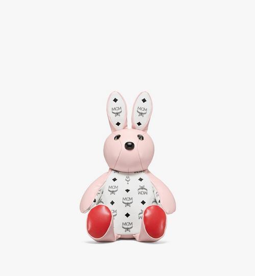 MCM Zoo Rabbit Backpack in Visetos Leather Mix
