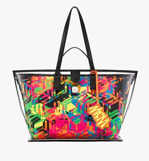 Aren Shopper in Cubic Camouflage Nylon