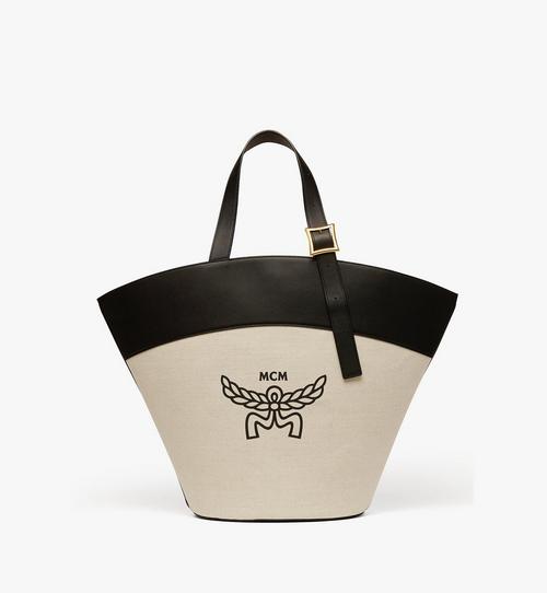 Himmel Tote in Canvas Leather Mix