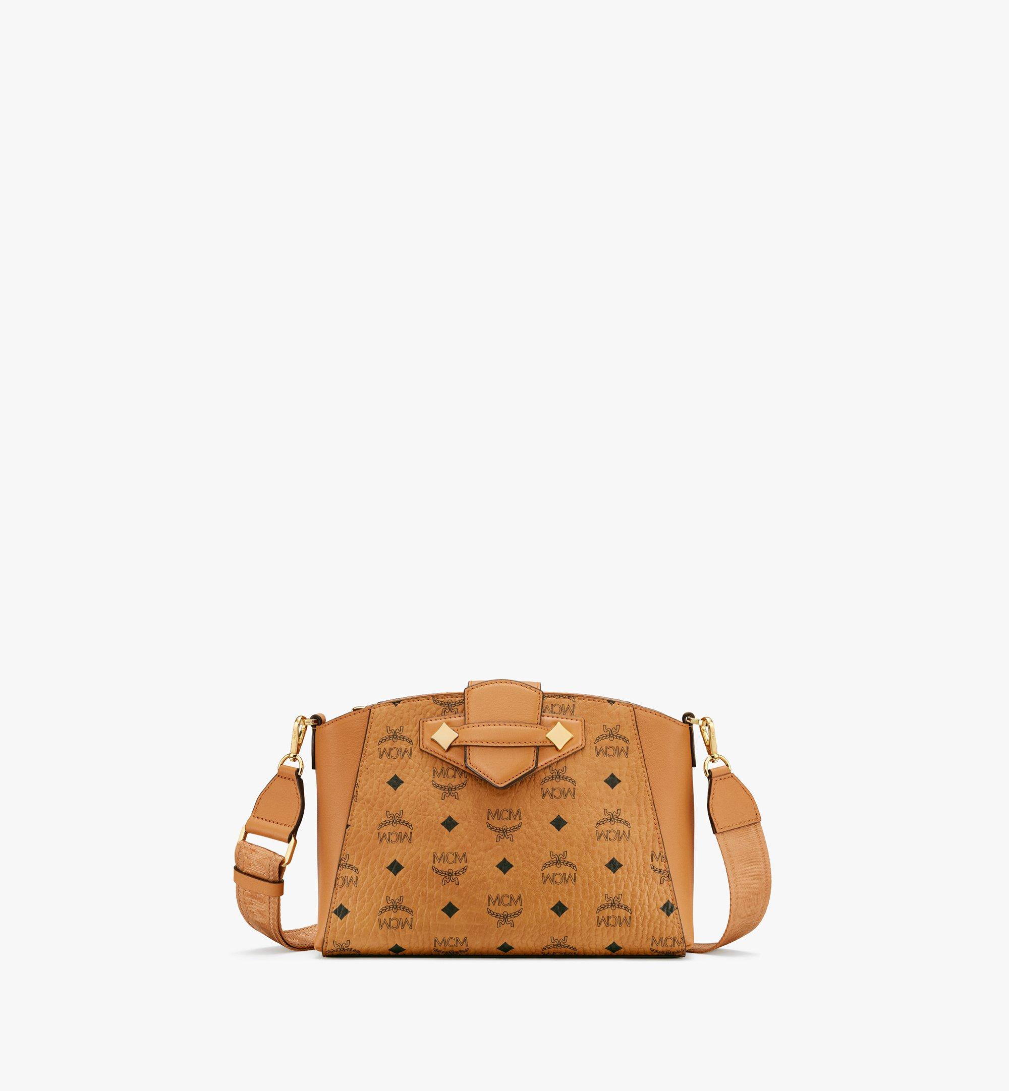 Small Essential Crossbody Bag in Visetos Original Cognac | MCM® TH