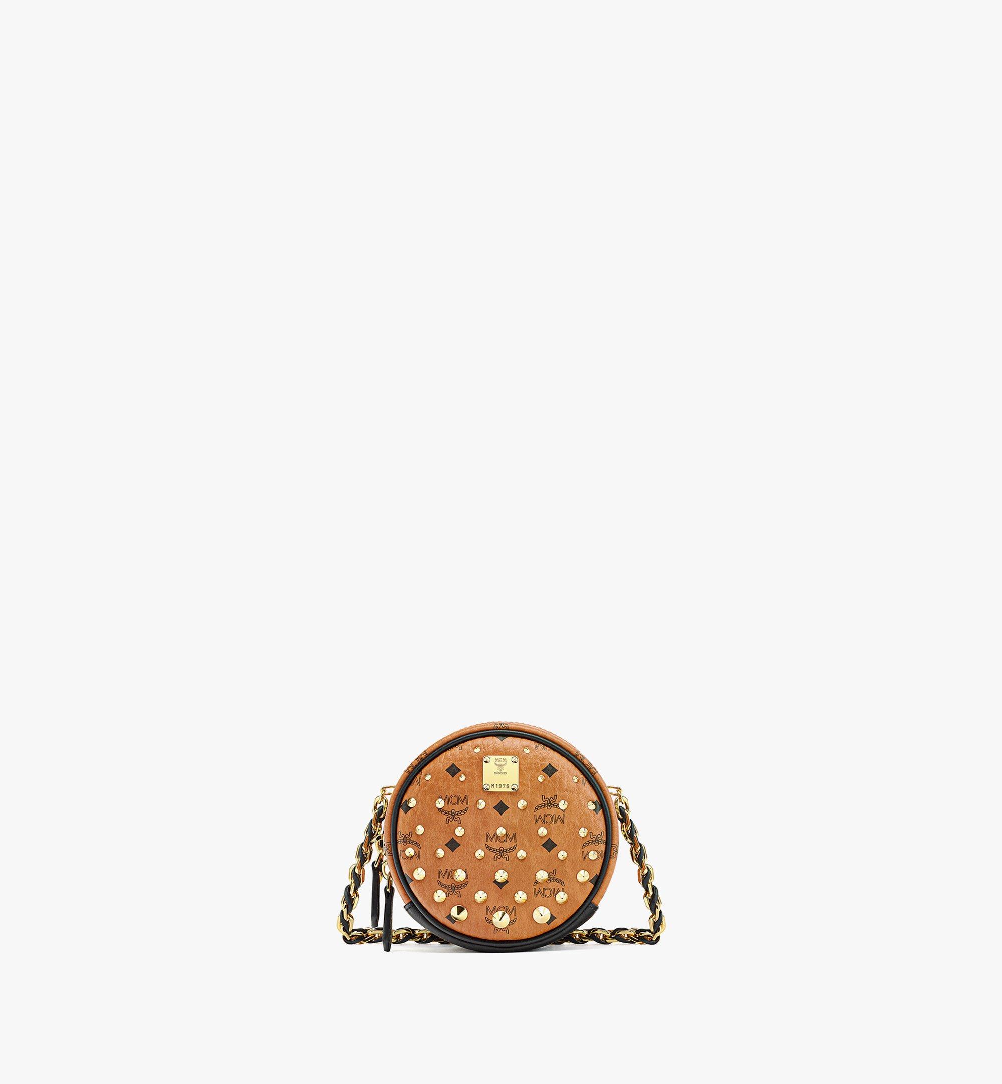 Orkestra Crossbody in Gold Studded Visetos