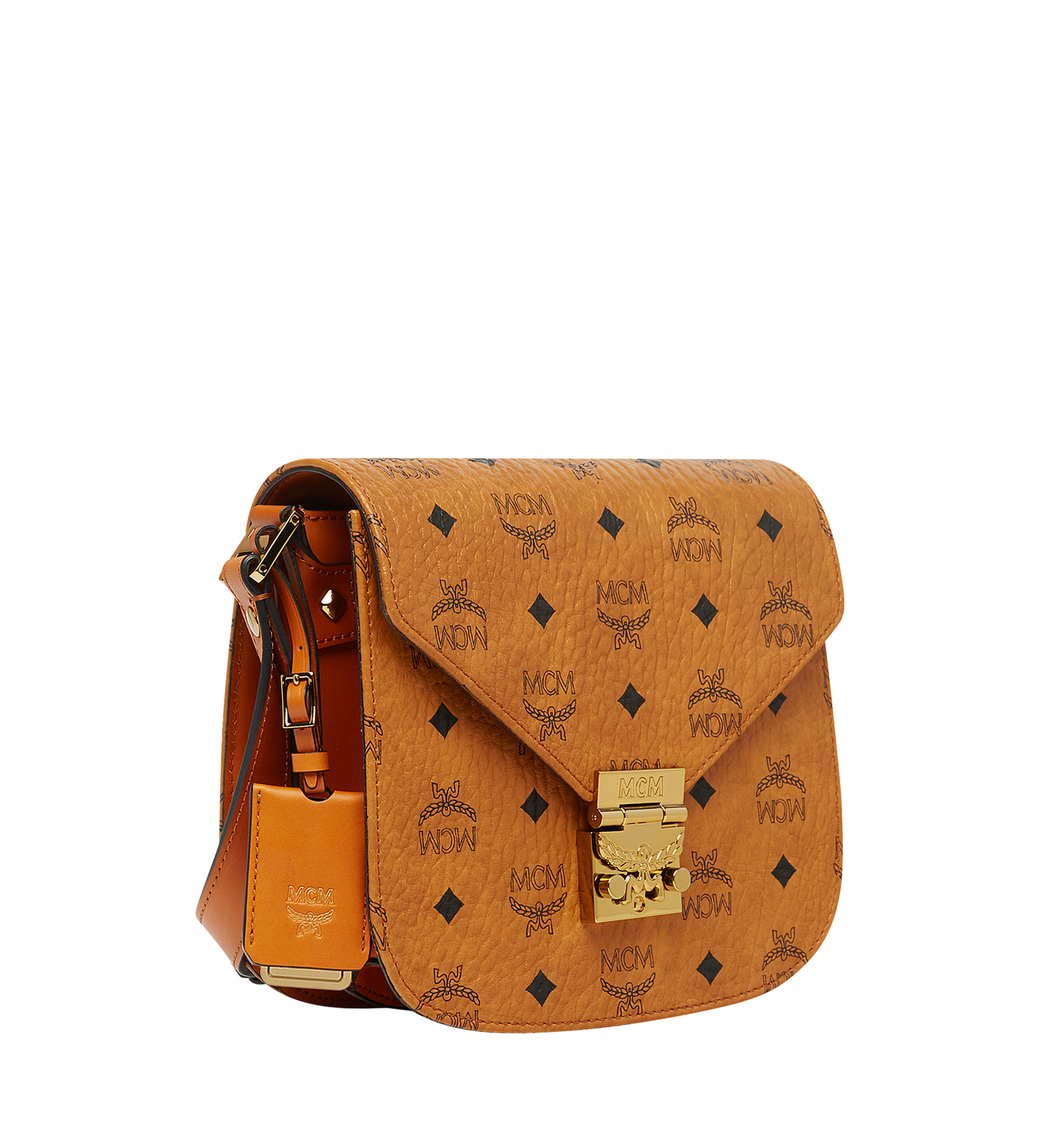 mcm patricia visetos shoulder bag