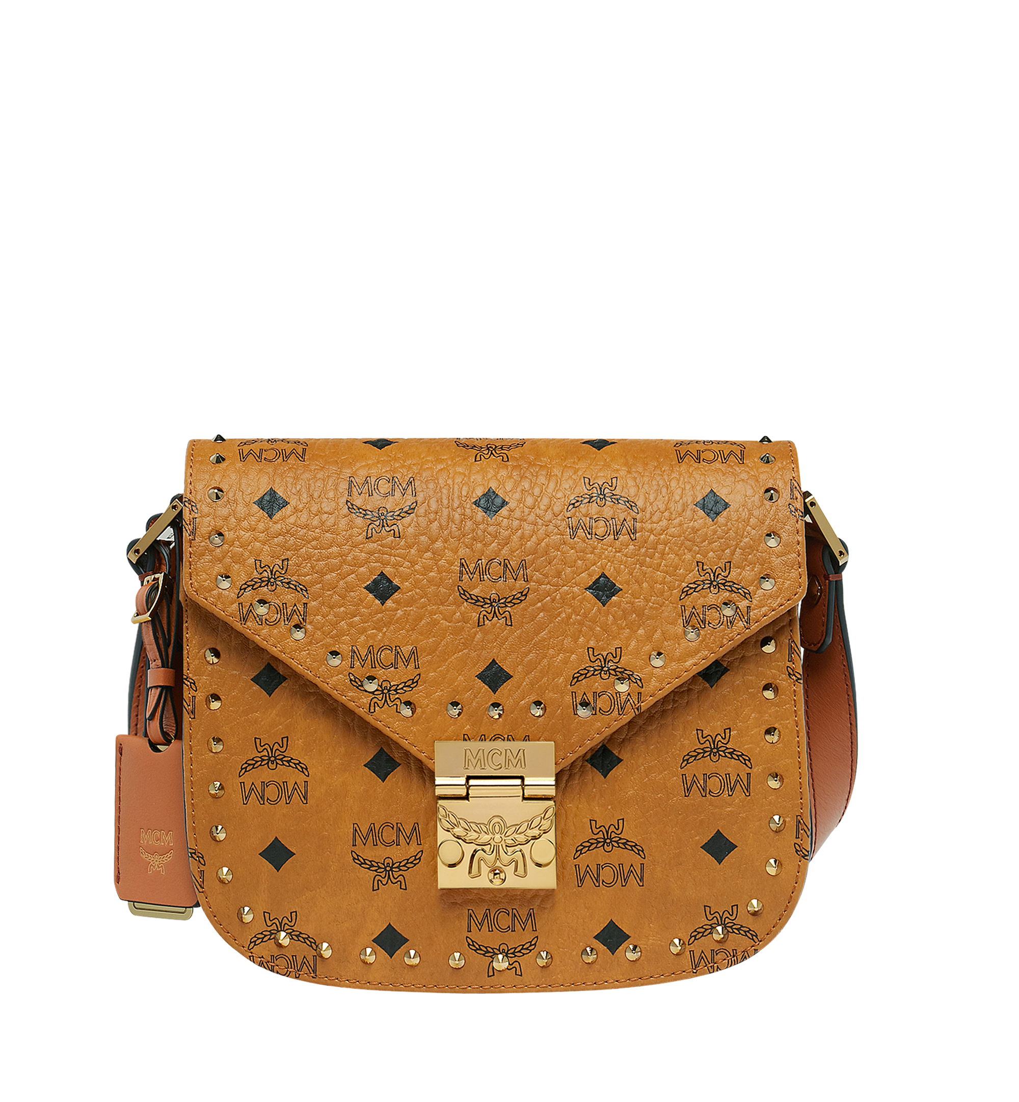 mcm patricia visetos shoulder bag