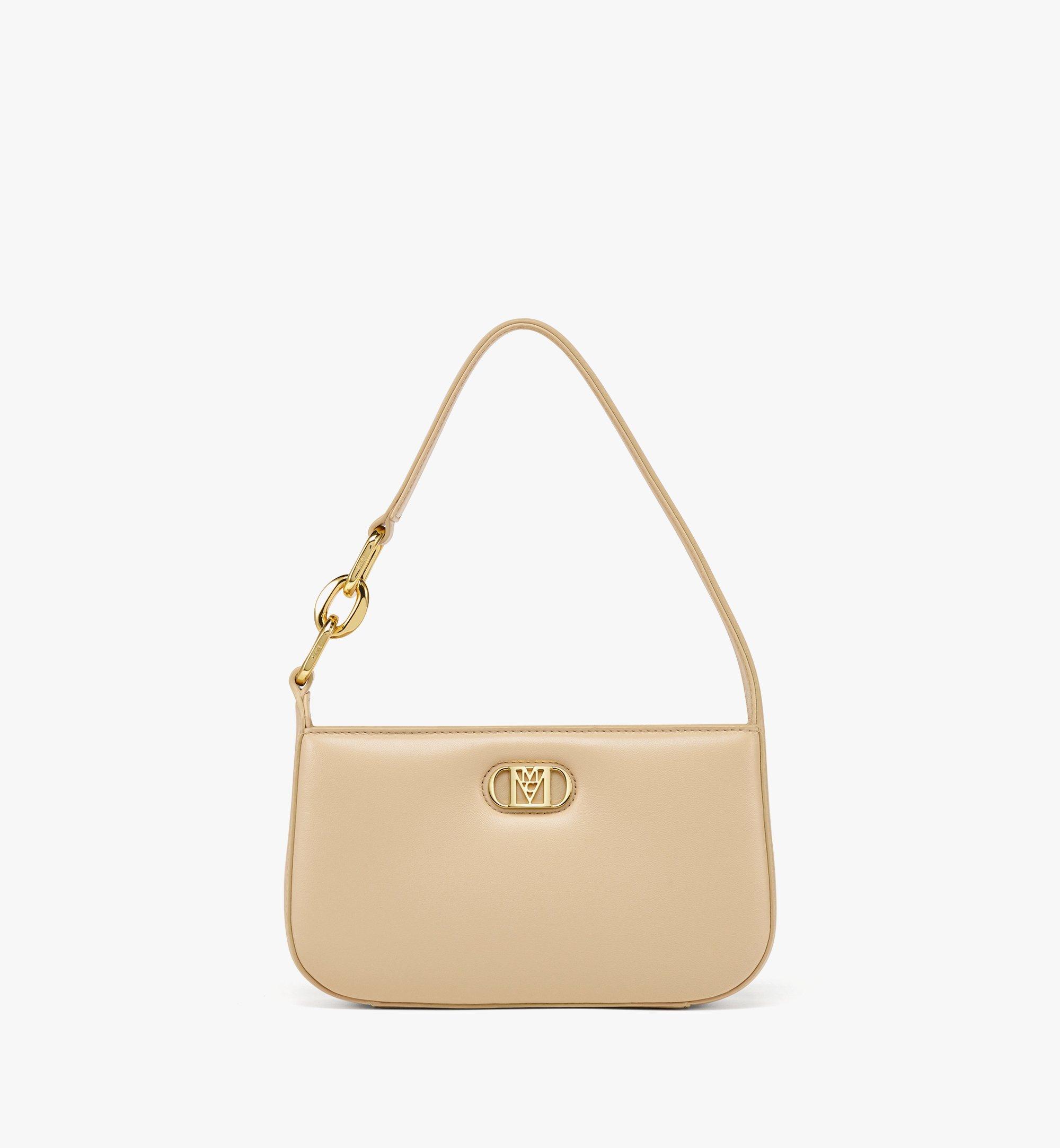 Mode Travia Shoulder Bag in Lamb Nappa Leather