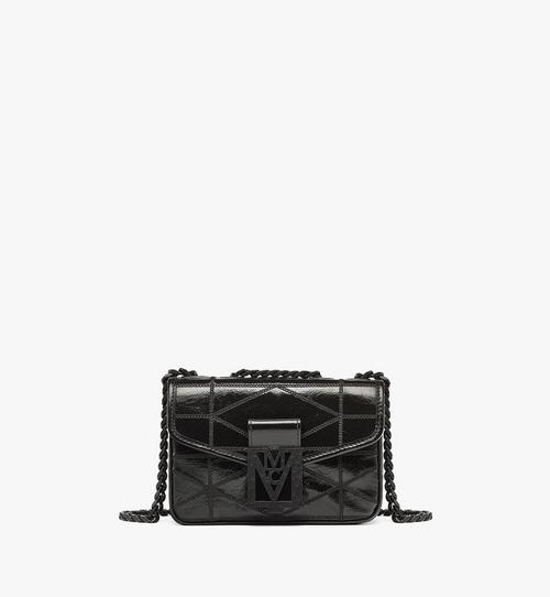 Mena Quilted Shoulder Bag in Crushed Leather
