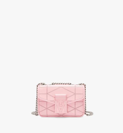 Travia Quilted Shoulder Bag in Crushed Leather