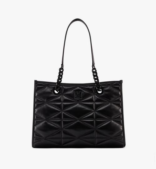 Travia Shoulder Bag in Cloud Quilted Lamb Leather