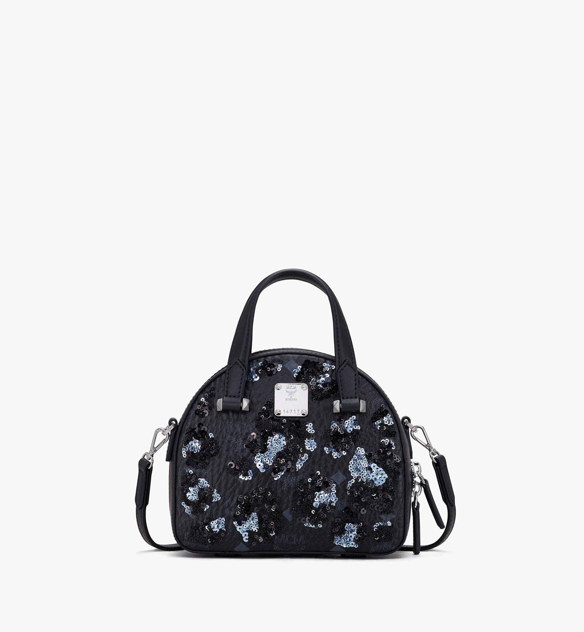 mcm leopard tote