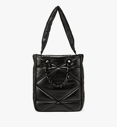 Travia Tote in Cloud Quilted Leather
