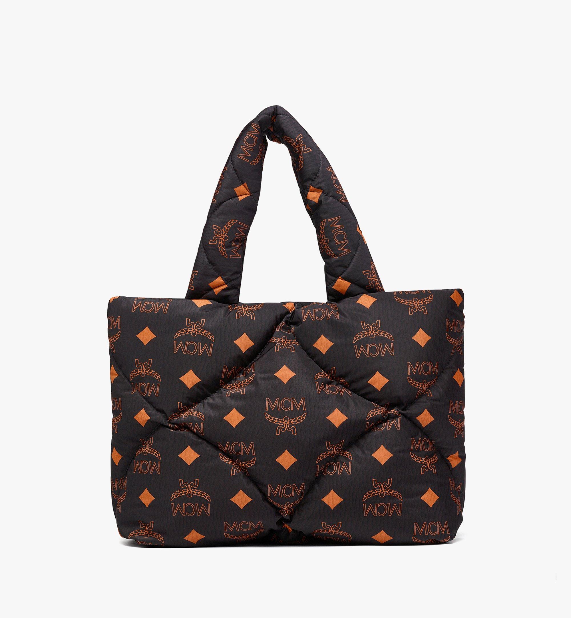München Tragetasche aus gestepptem Nylon mit Maxi-Monogramm