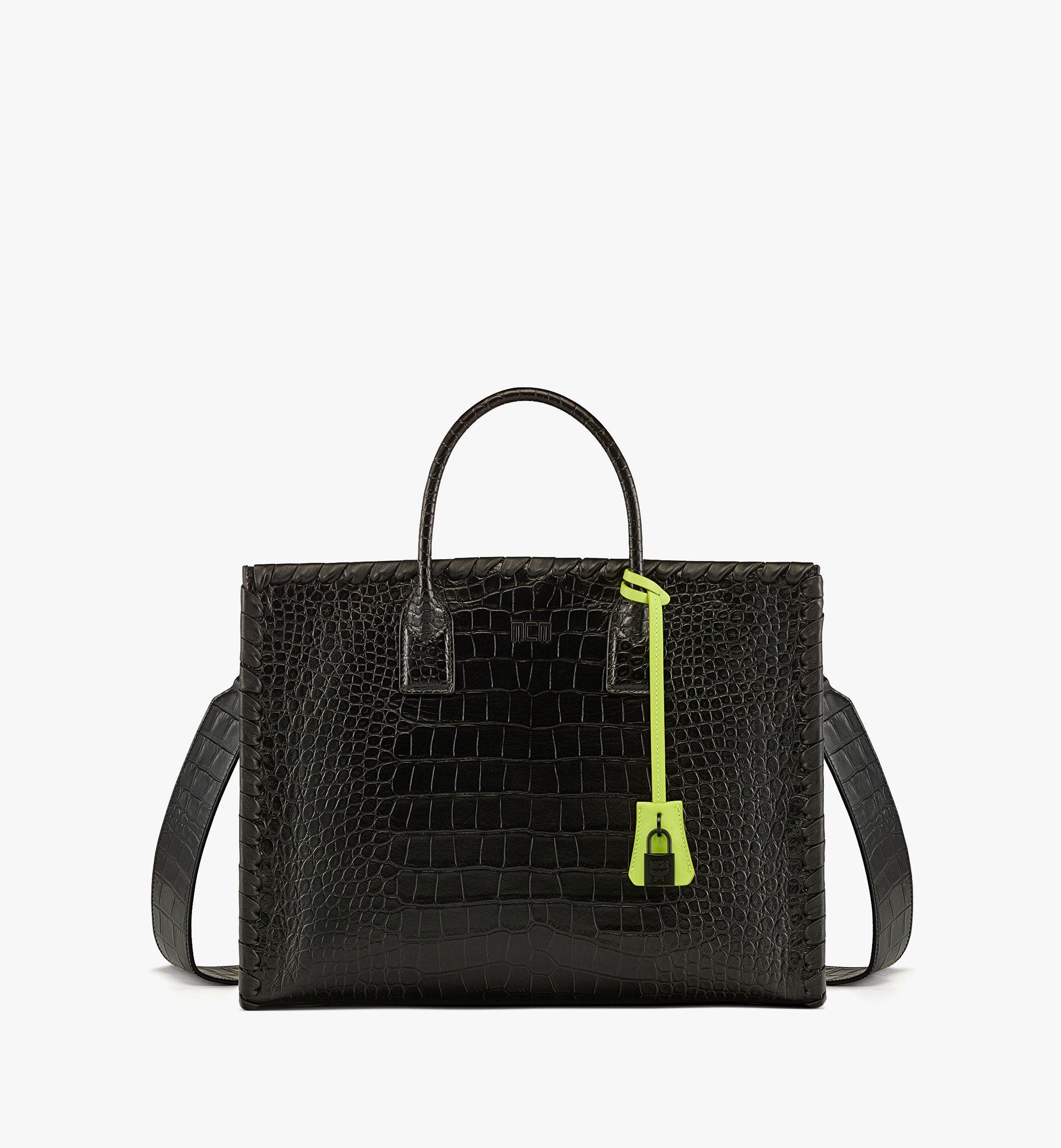 กระเป๋า München Tote ากลายจระเข้แกลายจระ