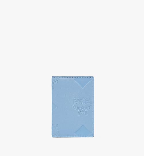 Porte-cartes à deux volets Aren en cuir monogrammé Maxi