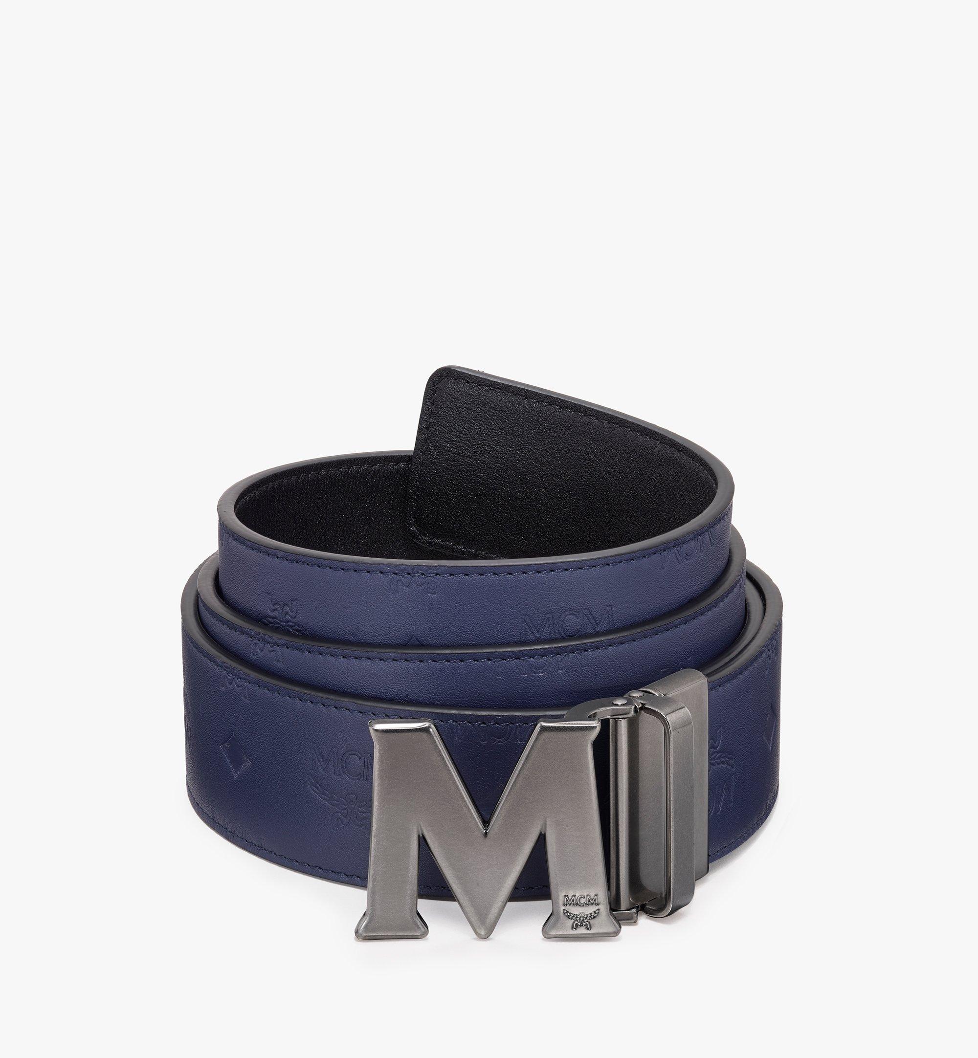 royal blue mcm belt