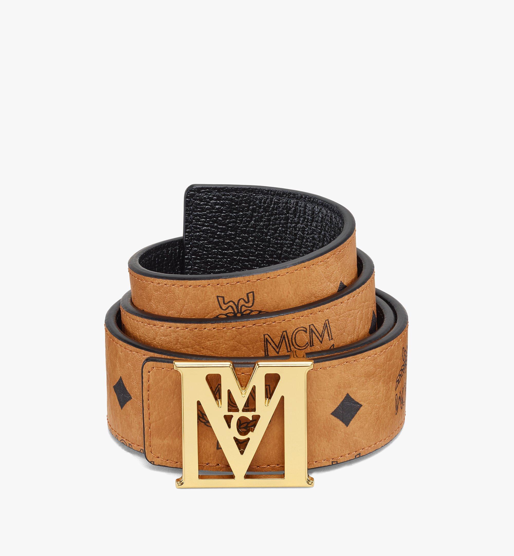 royal blue mcm belt