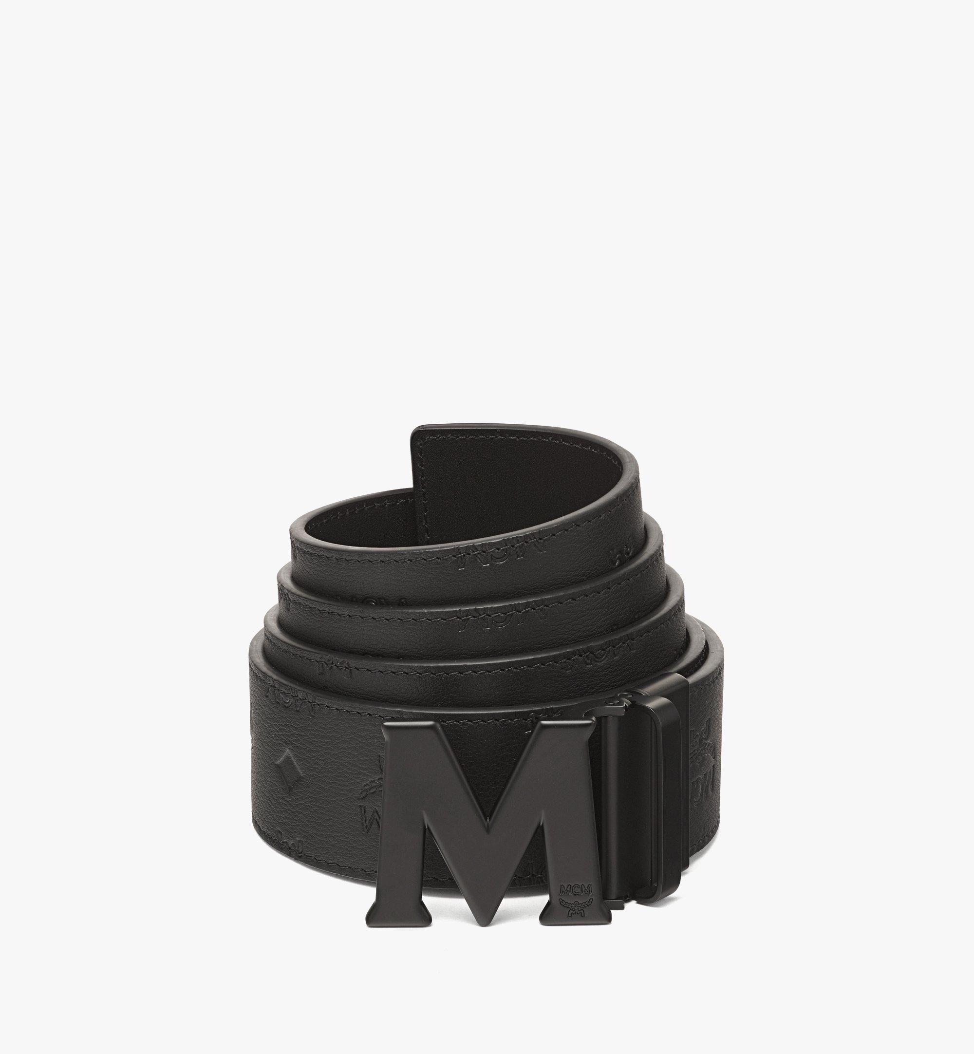Mode Travia Reversible Belt 1” in Embossed Leather