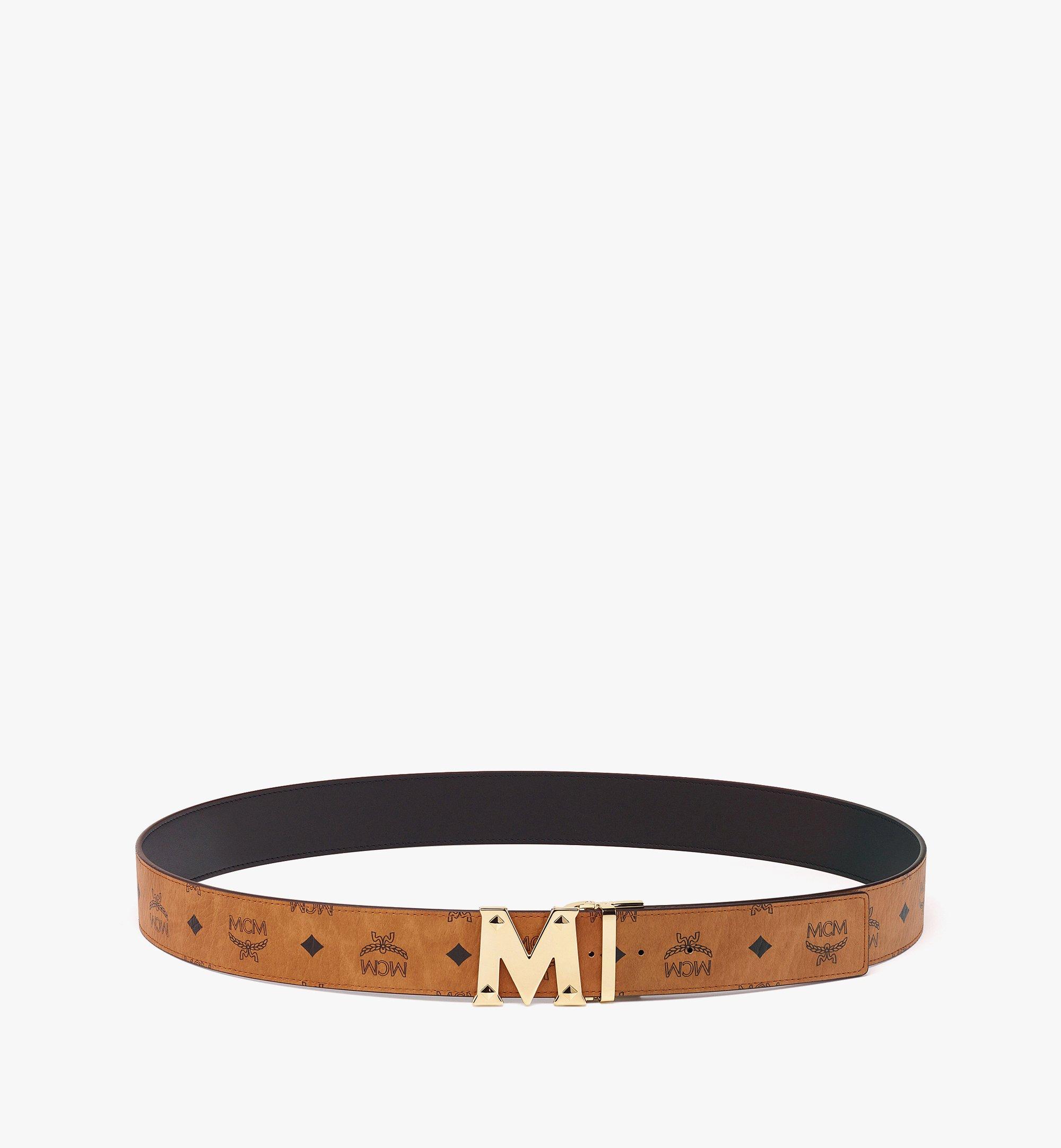 MCM MENS REVERSIBLE RED LEATHER BELT for Sale in Boston, MA - OfferUp