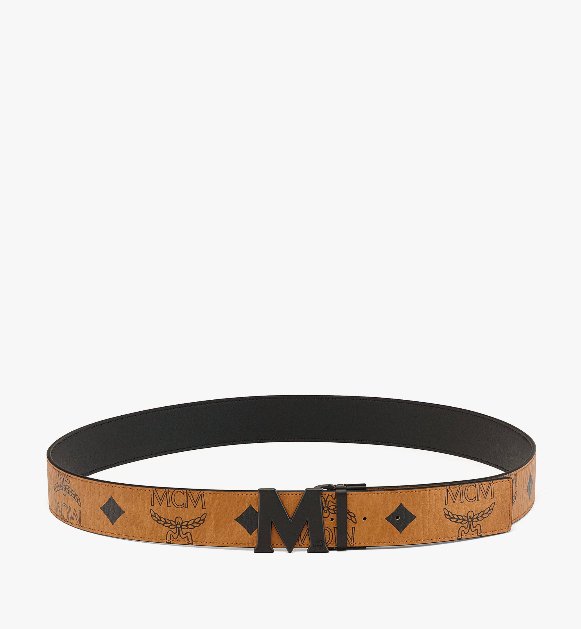 Claus Matte M Wendegürtel in Maxi Visetos, 4,5 cm