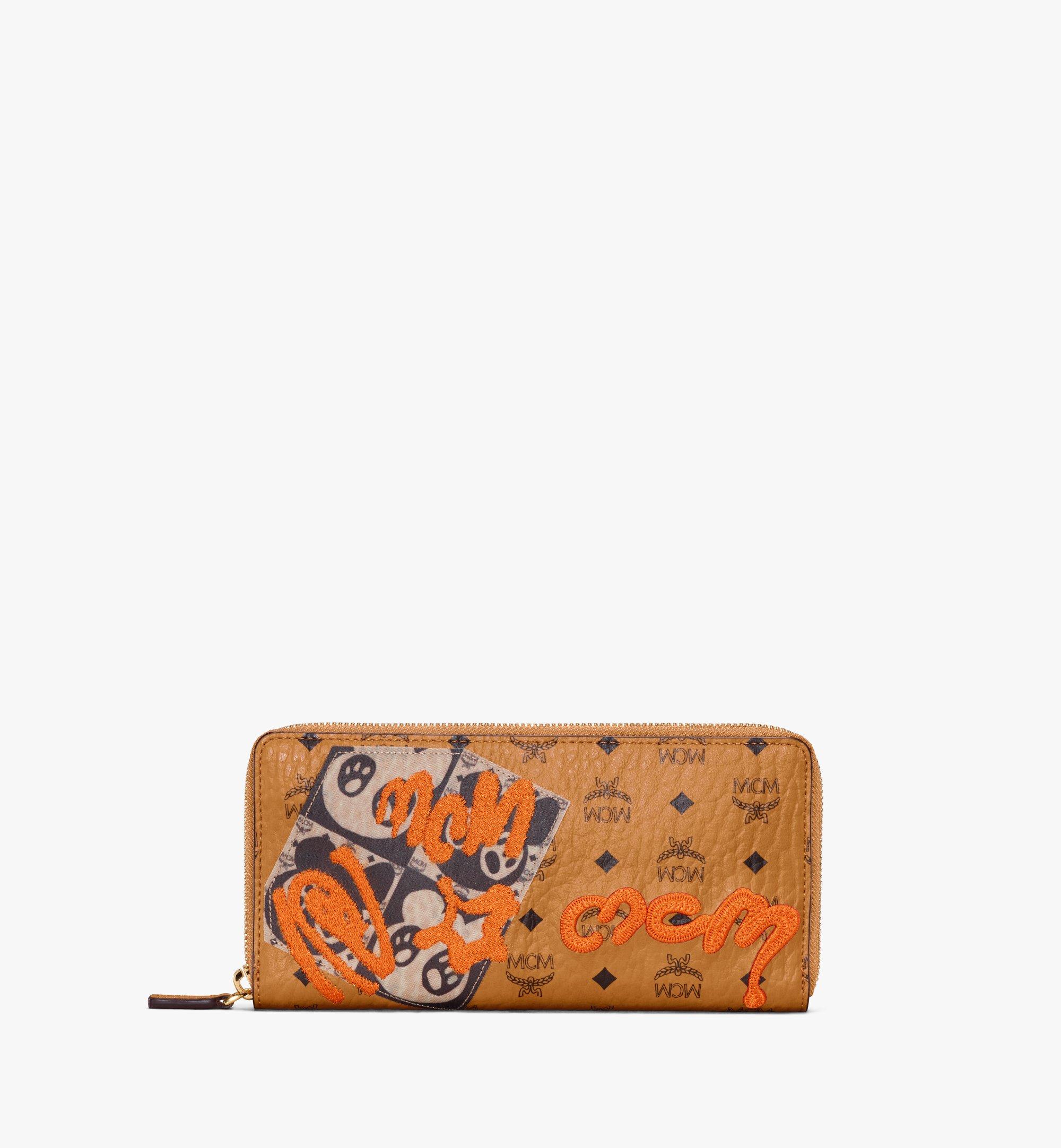 柏林熊 Visetos 系列的全拉鏈式錢包