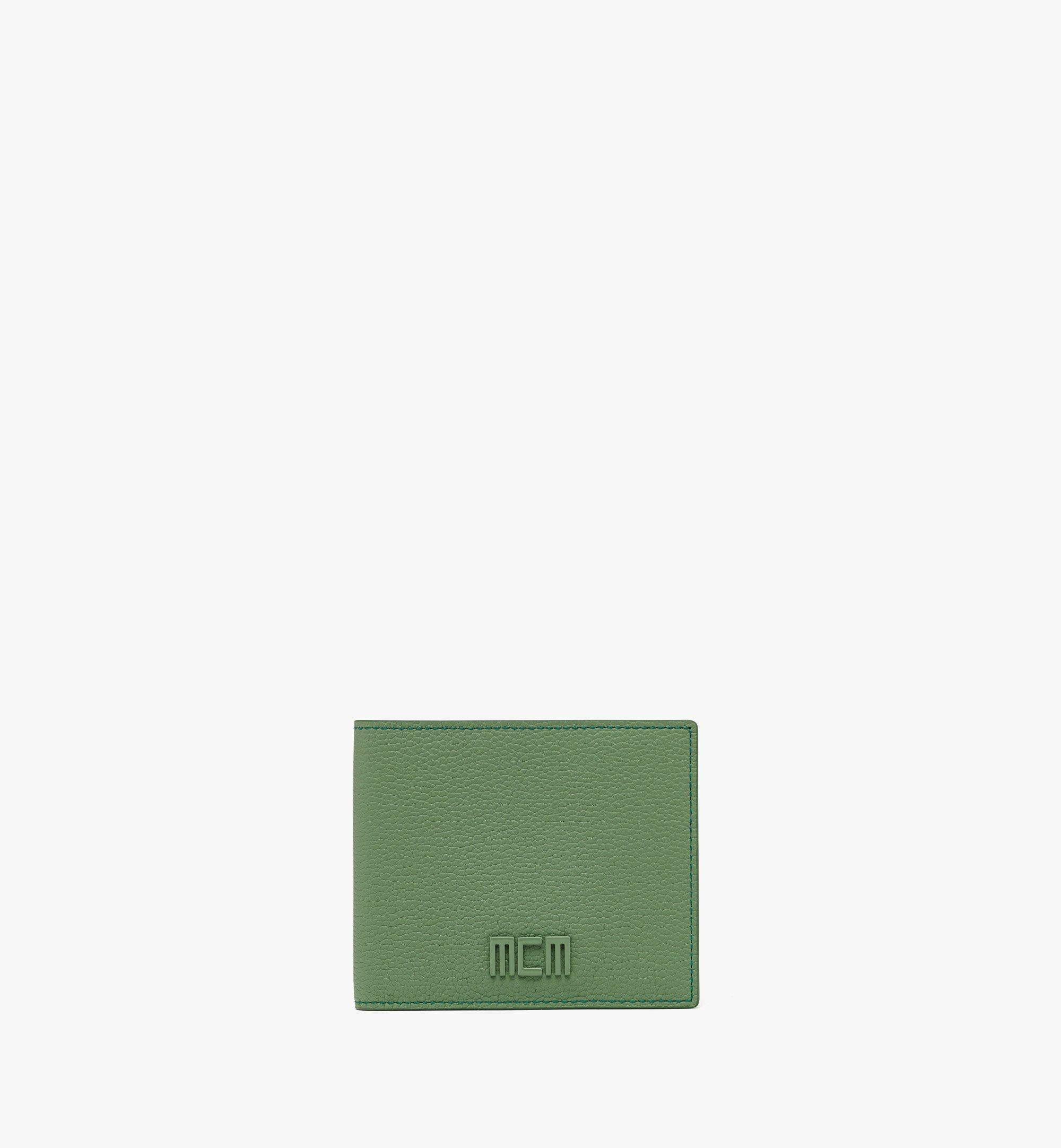 MCM Tech Bifold Wallet in Spanish Leather