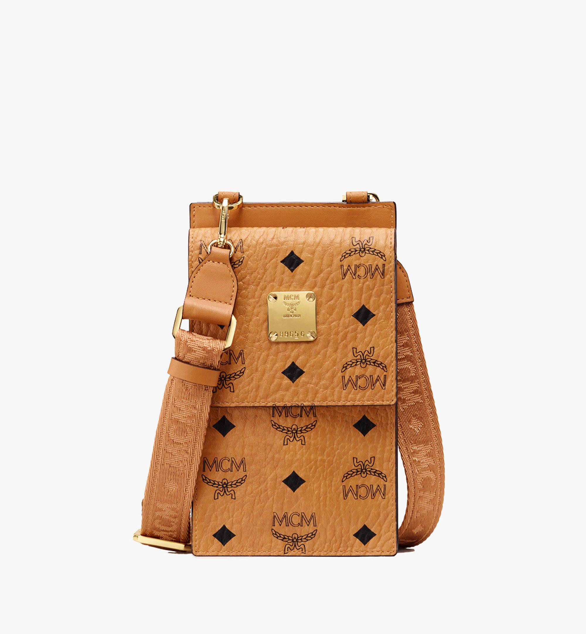 mcm tan purse