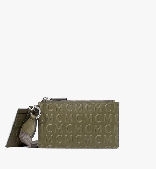 Multifunction Pouch in MCM Monogram Leather