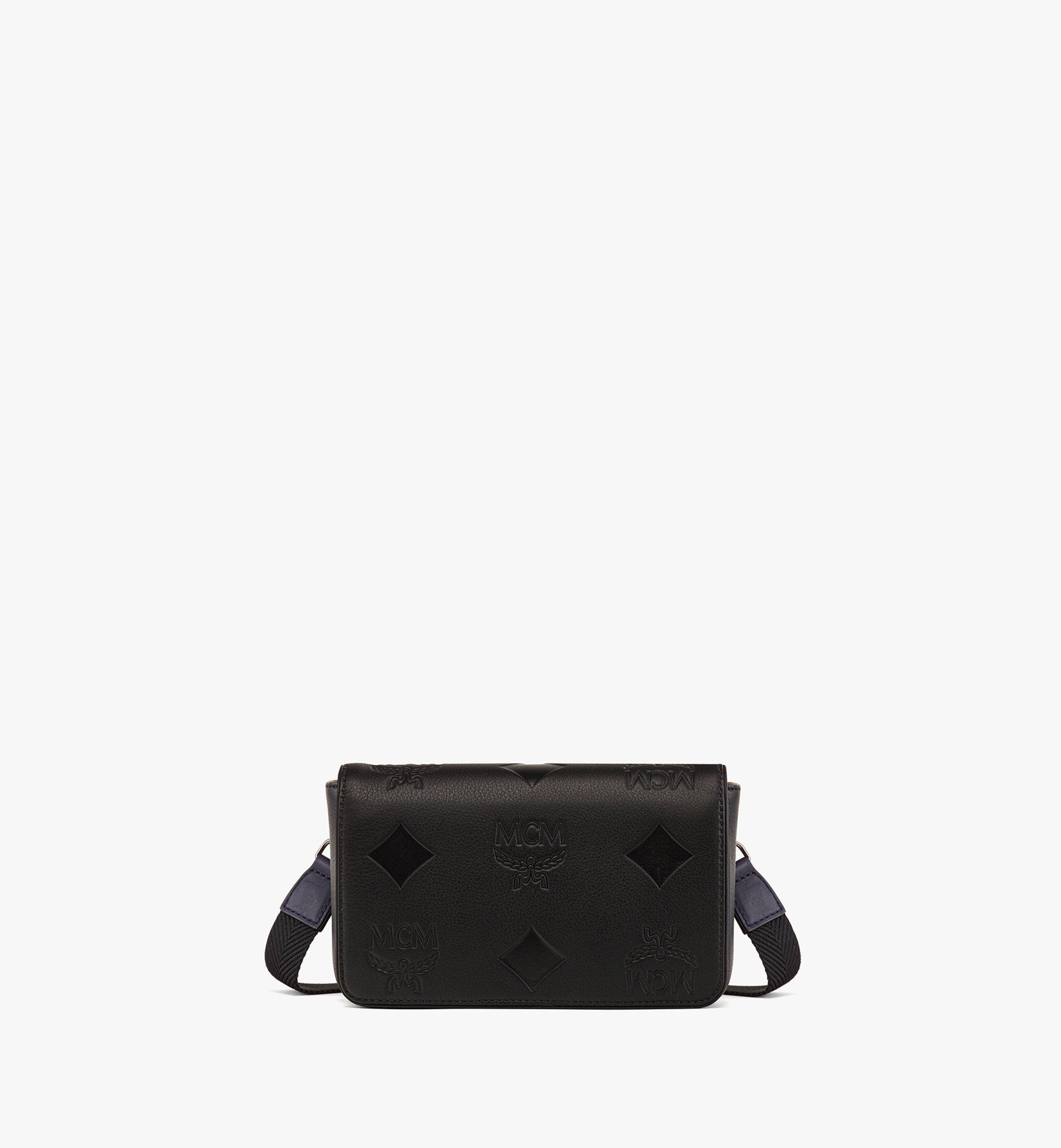 Sac à bandoulière Aren en cuir monogrammé Maxi
