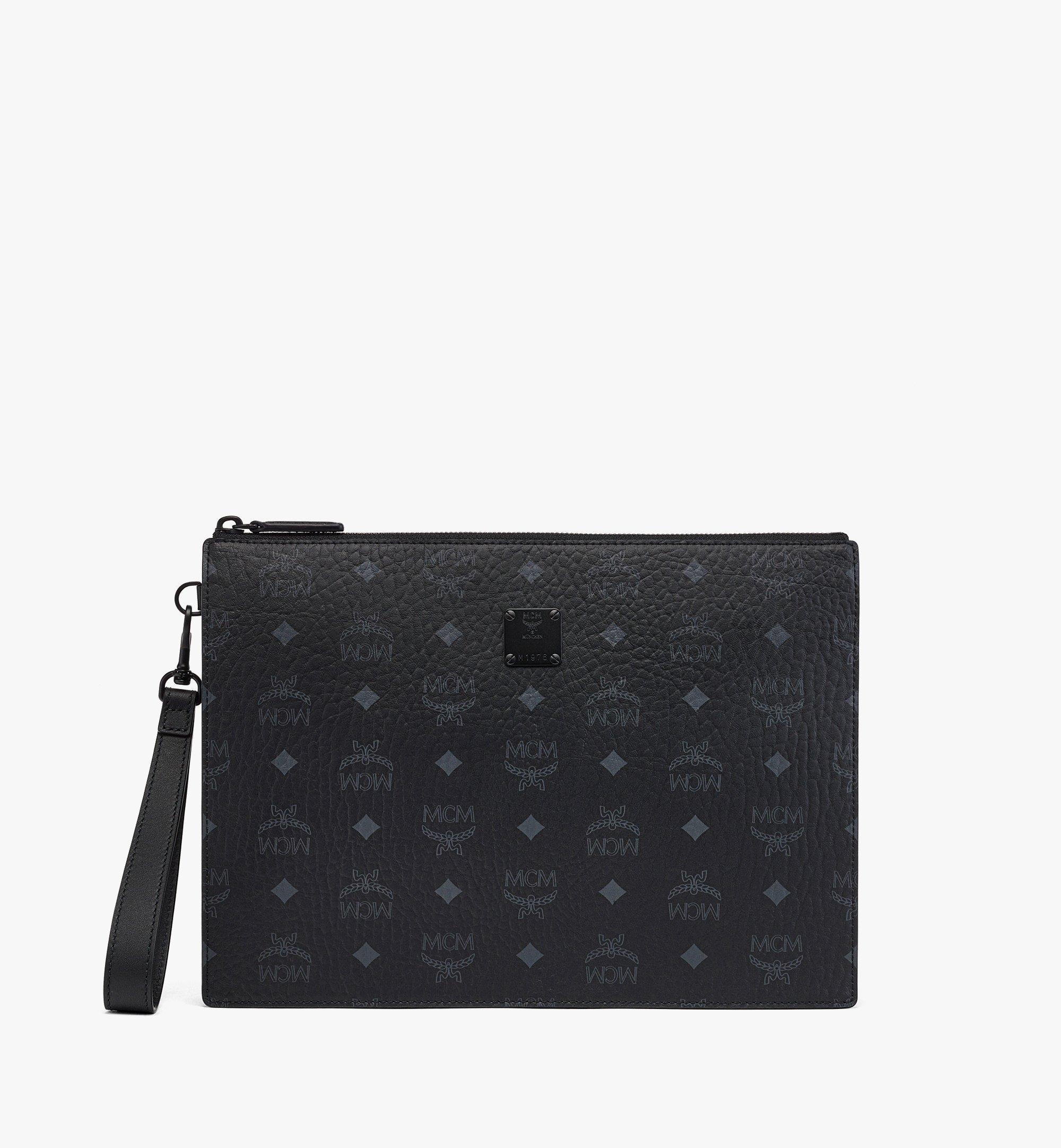Pochette Aren zippée en Visetos