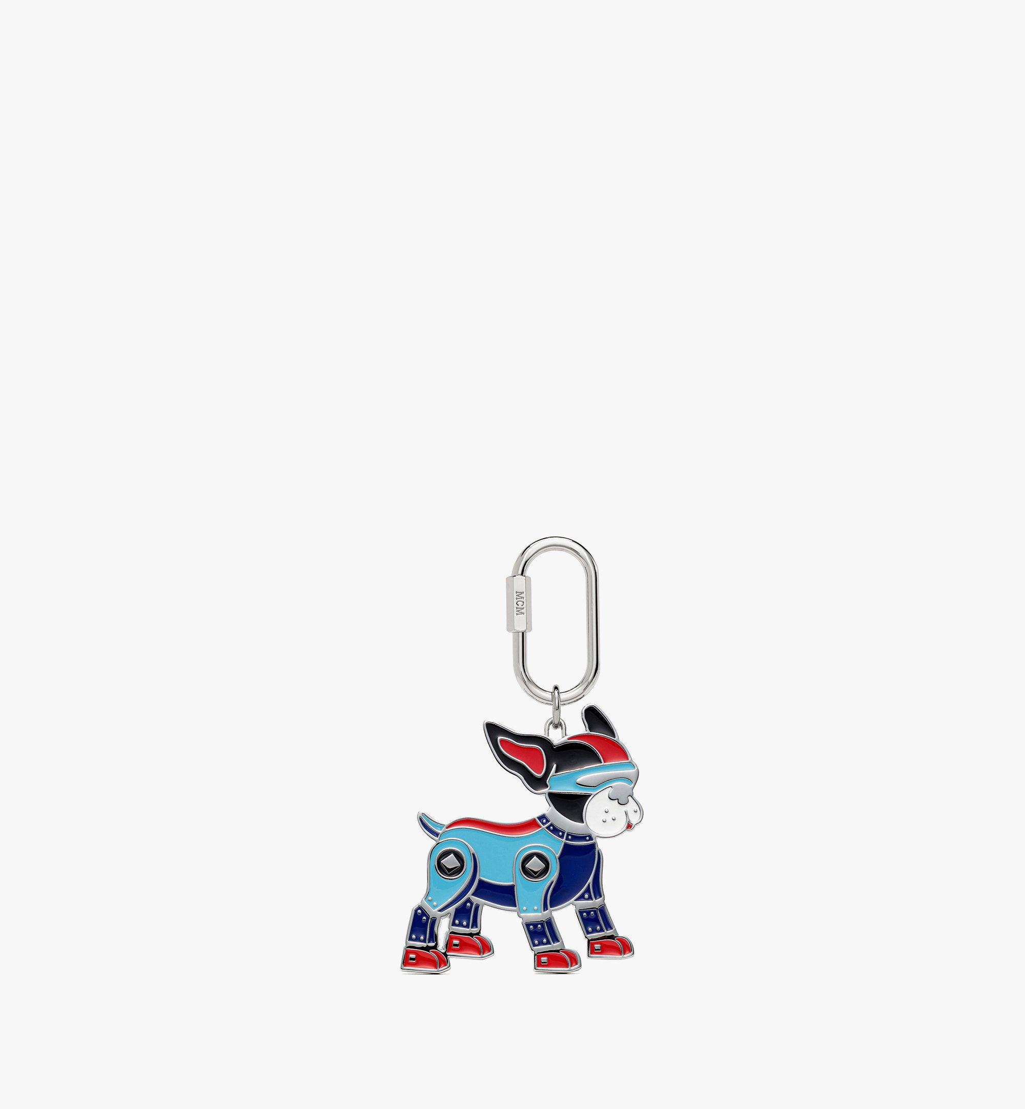 Meta Cyberpunk M Pup Charm in Visetos