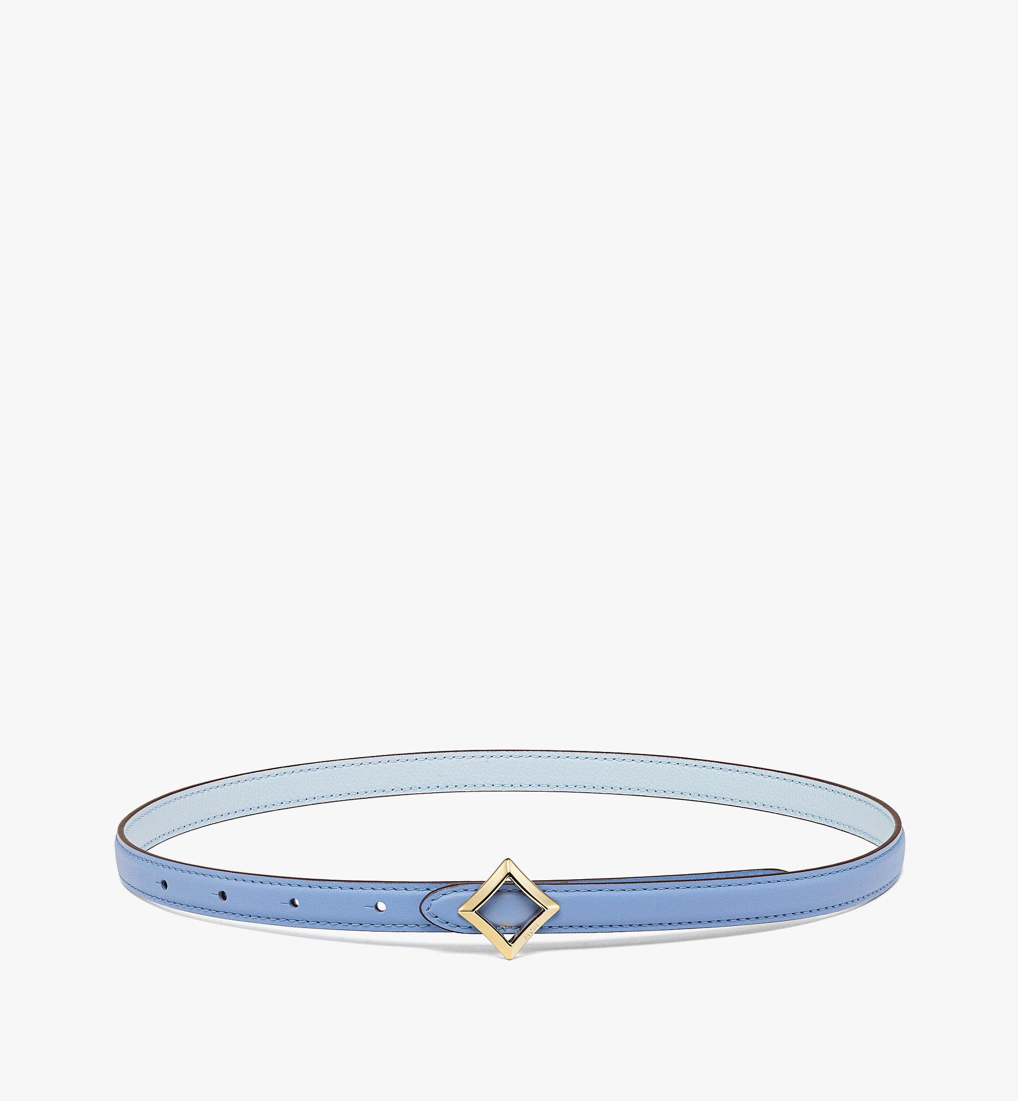 Diamond Buckle Belt in Nappa Leather