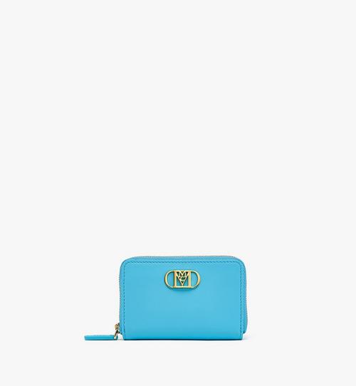 Mode Travia Zip Around Wallet in Spanish Leather