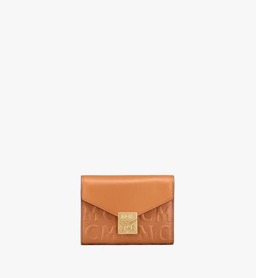 Patricia Trifold Wallet in MCM Monogram Leather