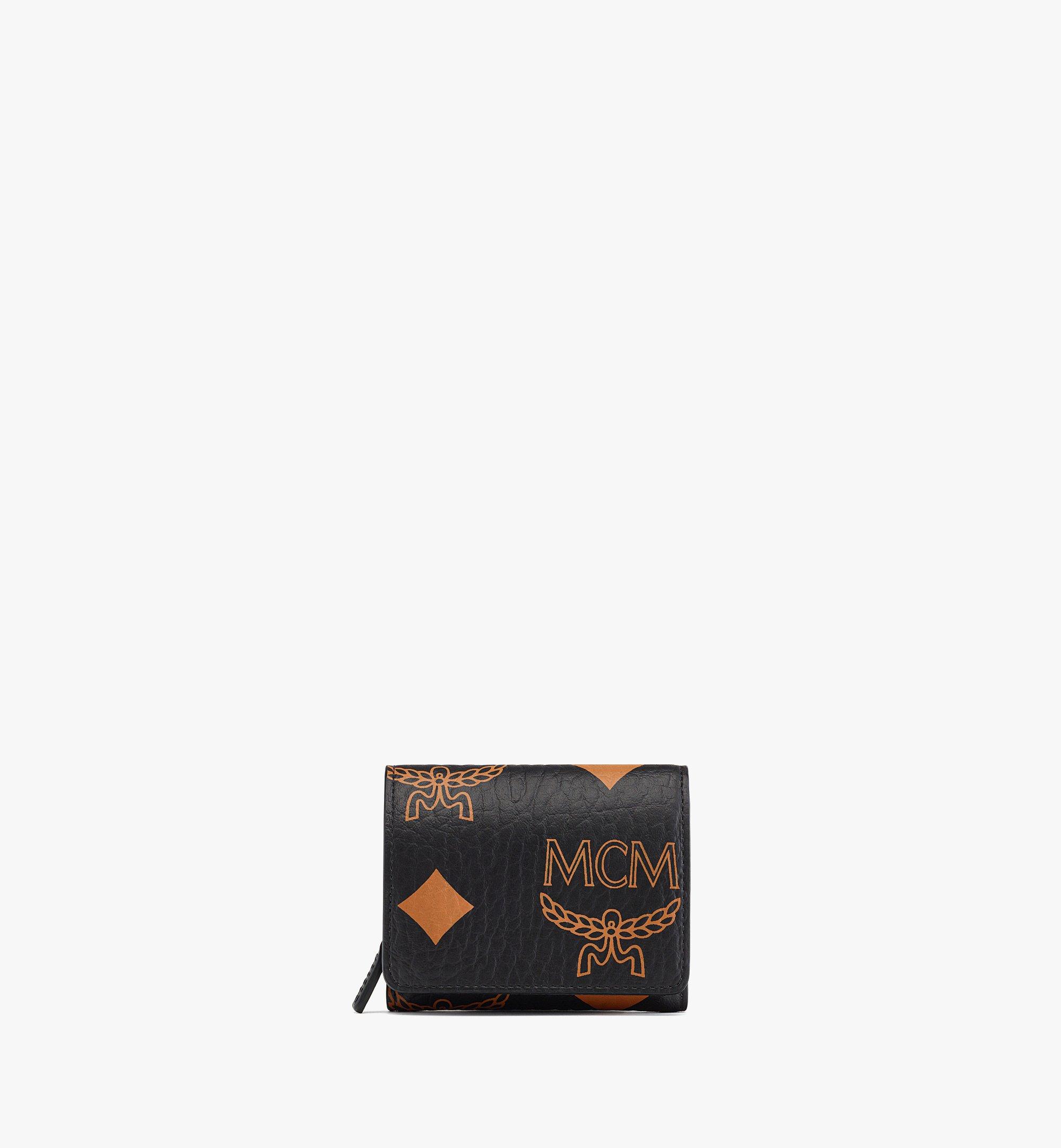 Maxi Visetos 皮革三折錢包