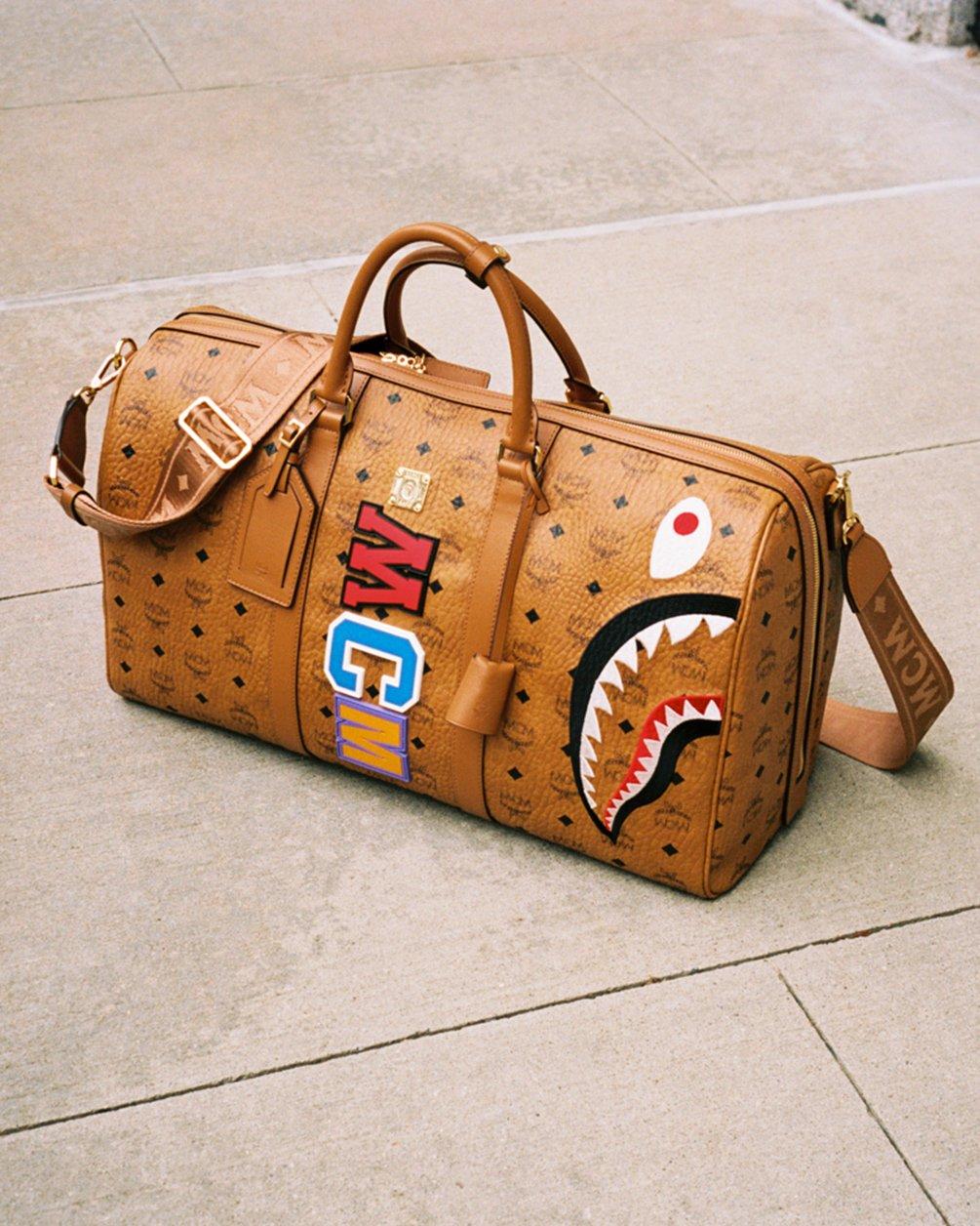 mcm duffle bag mens