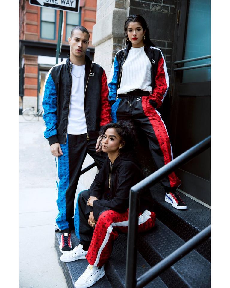puma x mcm track jacket