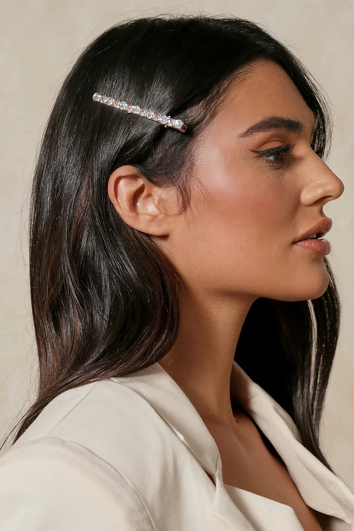 Diamante Hair Clip | Misspap UK