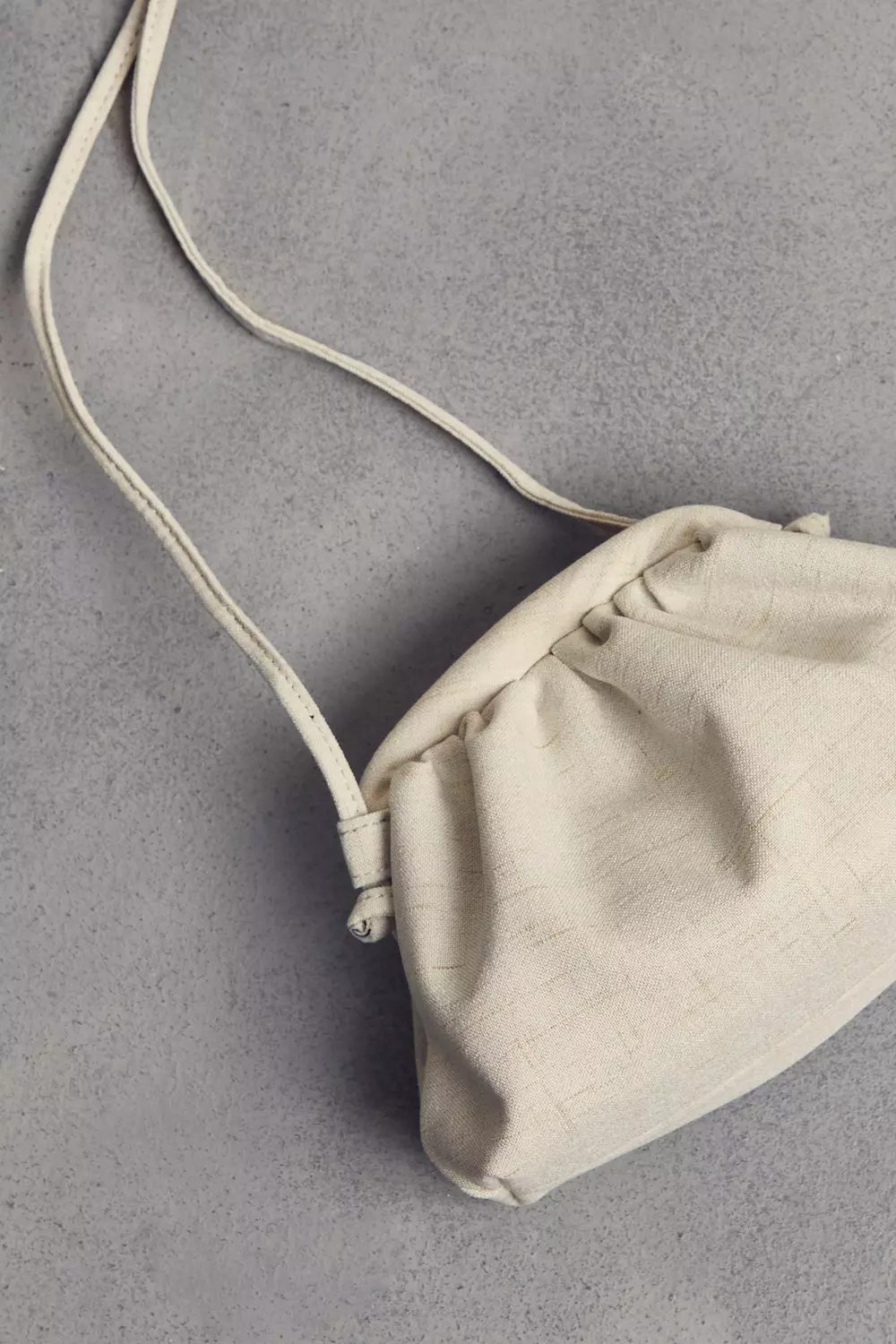 Linen Look Slouchy Cross Body Bag | Misspap UK