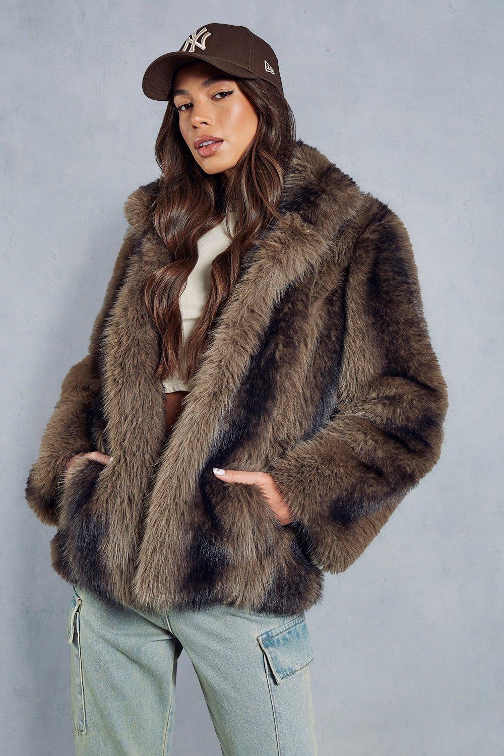 Faux Fur Coat