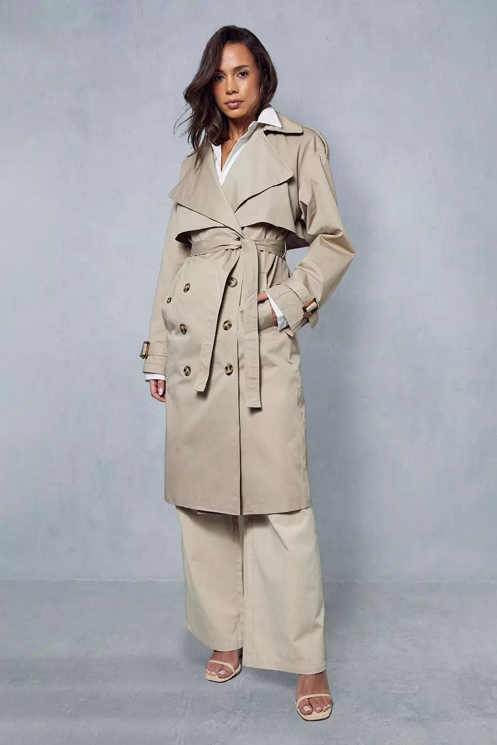 Women's Oversize belted trench coat I