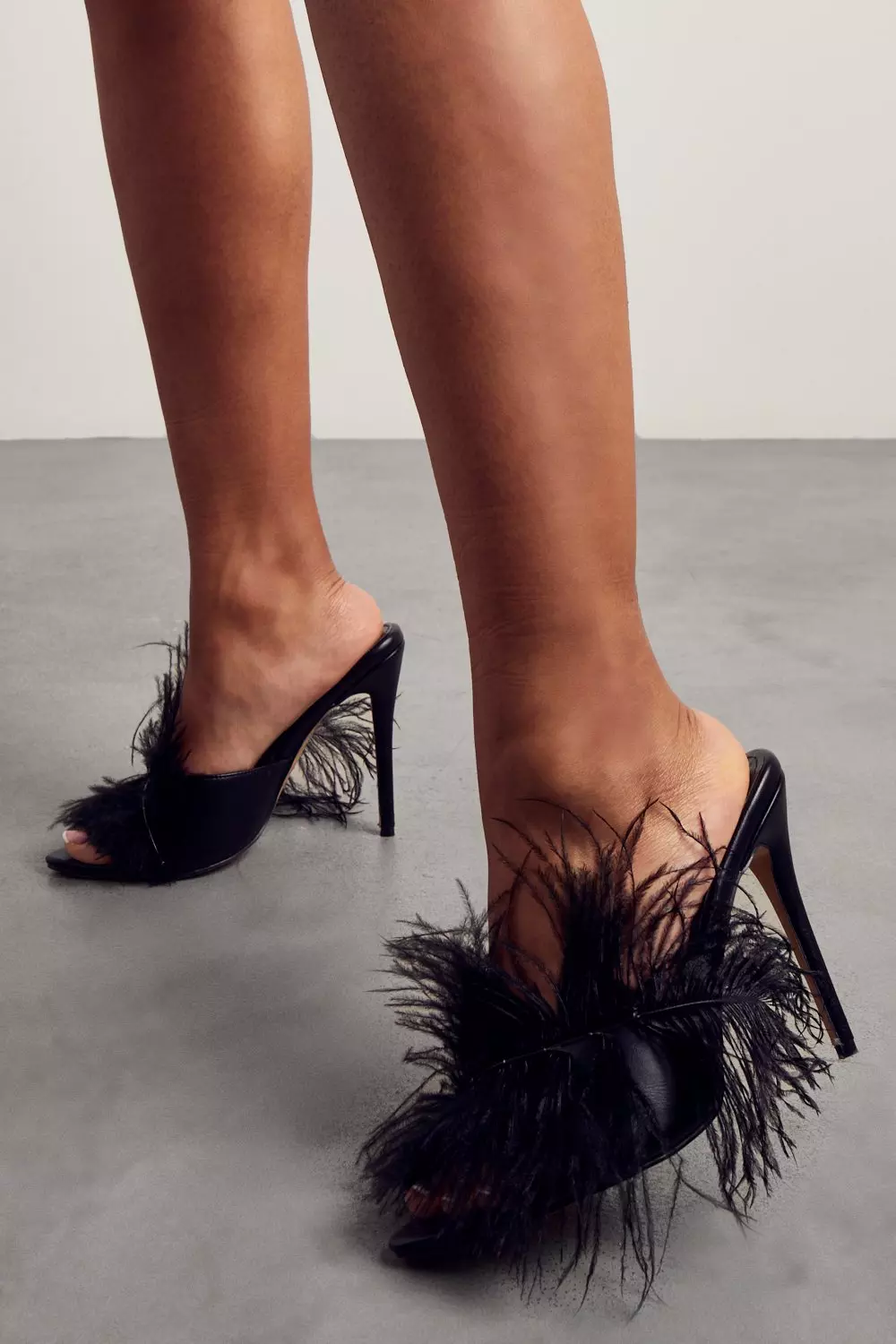 Faux Leather Lizard Feather Strappy Heels | mail.napmexico.com.mx