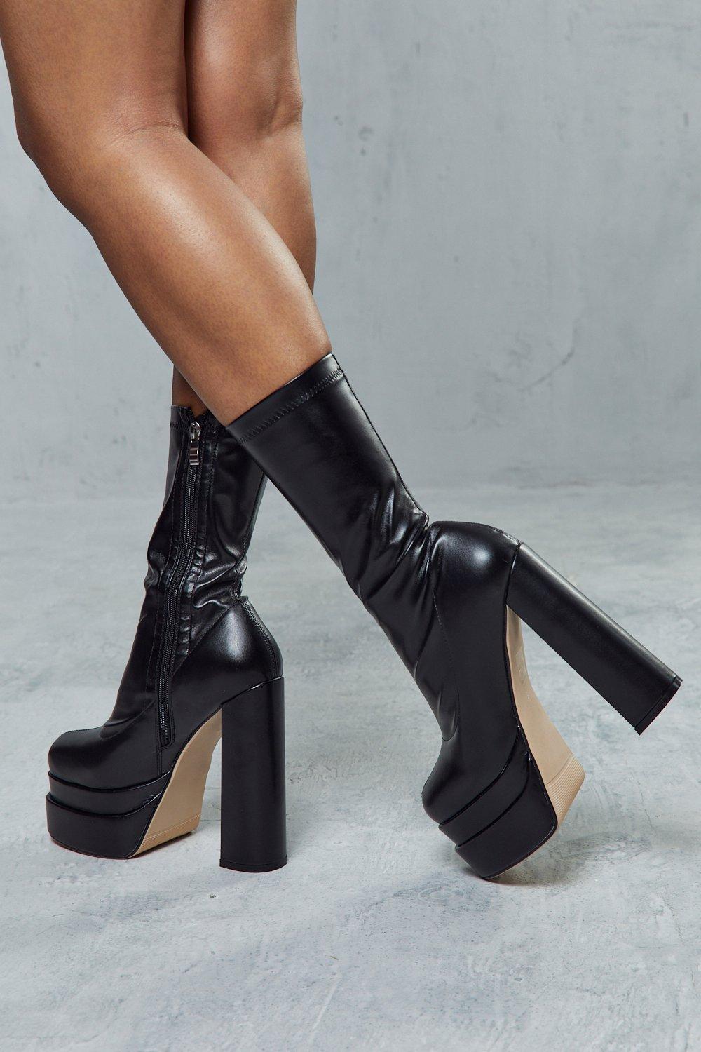 Extreme Platform Ankle Boots